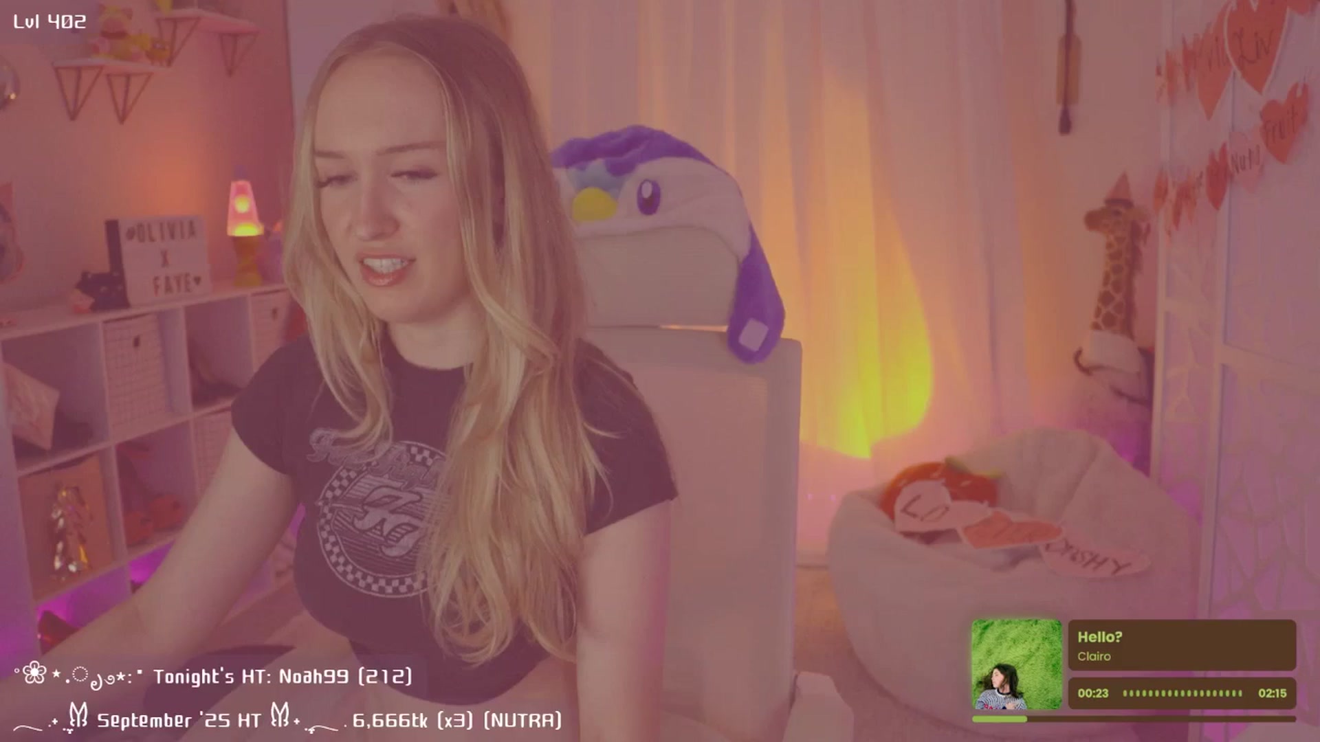 Gallery image thumbnail from OliviaxFaye's myfreecams stream on, 09/17/2025, 04:40 image 12 of 20
