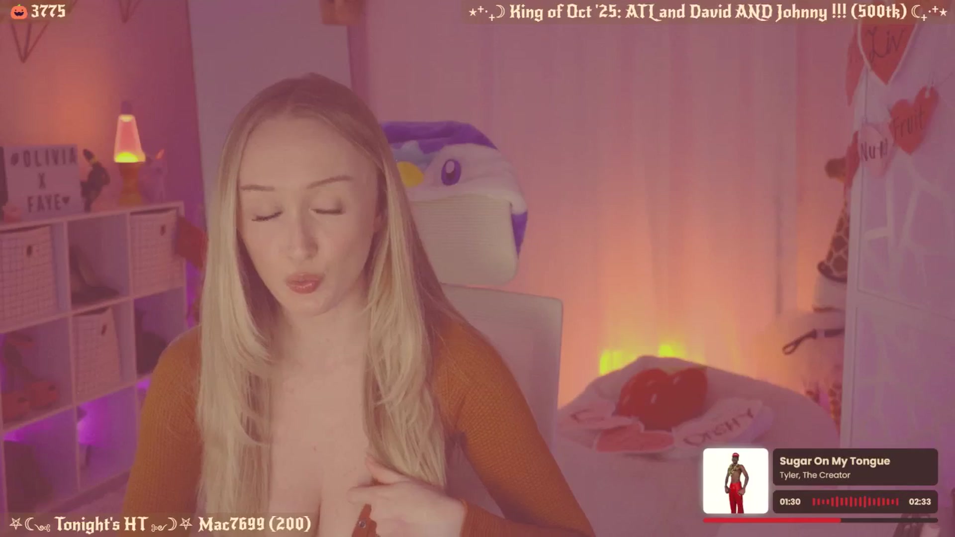 Gallery image thumbnail from OliviaxFaye's myfreecams stream on, 10/23/2025, 03:39 image 4 of 20