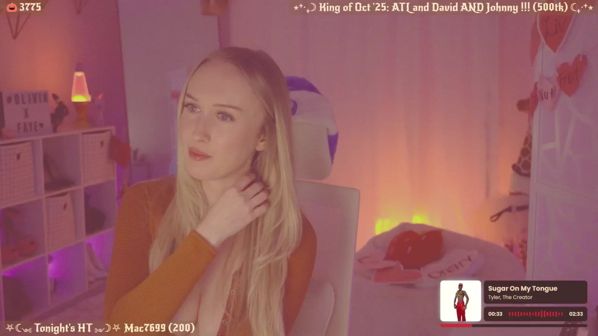 Gallery image thumbnail from OliviaxFaye's myfreecams stream on, 10/23/2025, 03:39 image 1 of 20