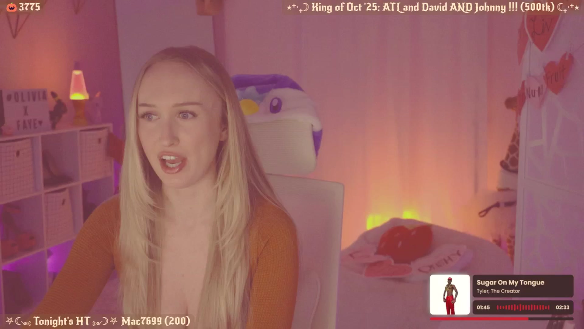 Gallery image thumbnail from OliviaxFaye's myfreecams stream on, 10/23/2025, 03:39 image 5 of 20