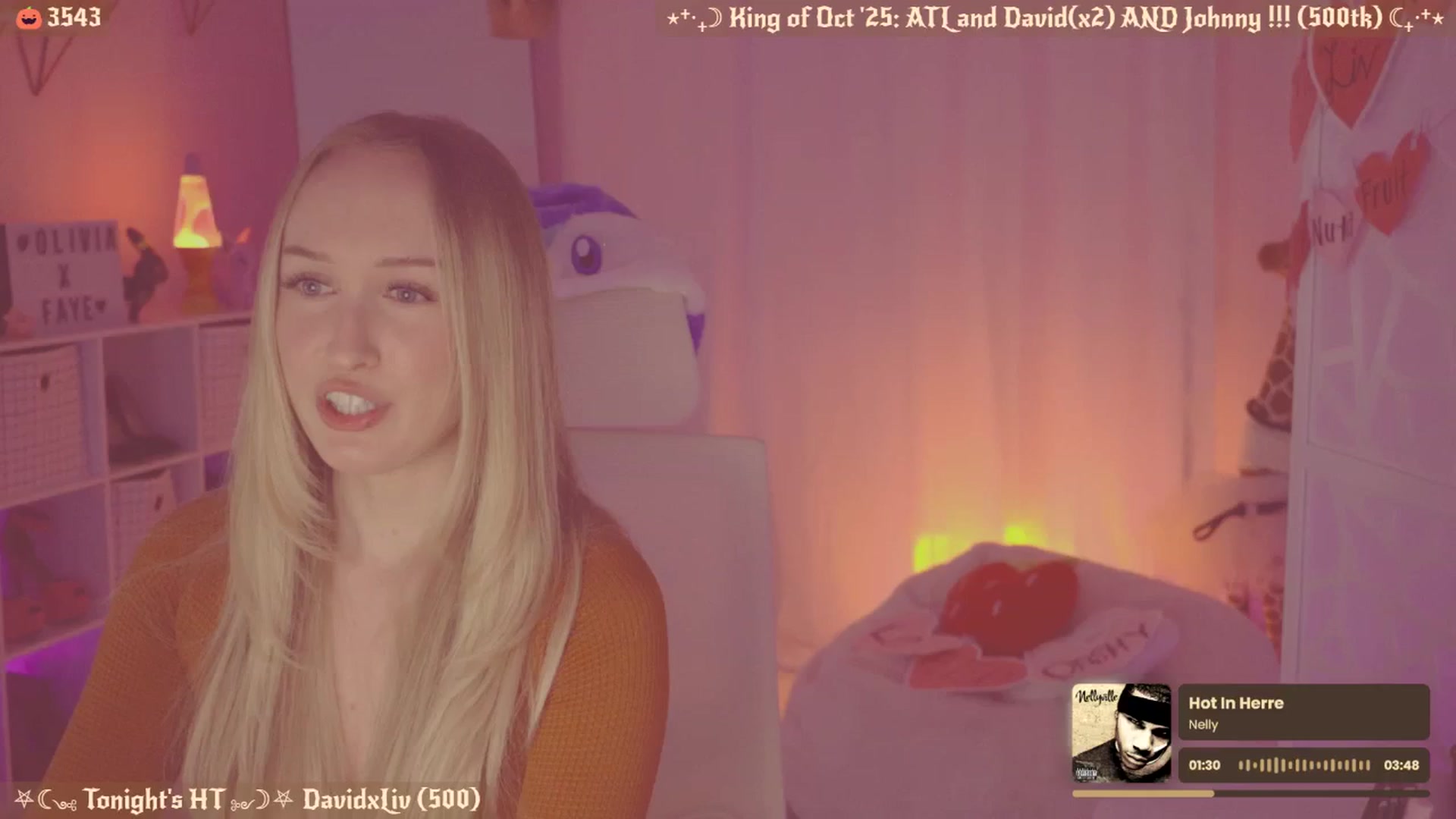 Gallery image thumbnail from OliviaxFaye's myfreecams stream on, 10/23/2025, 06:08 image 6 of 20