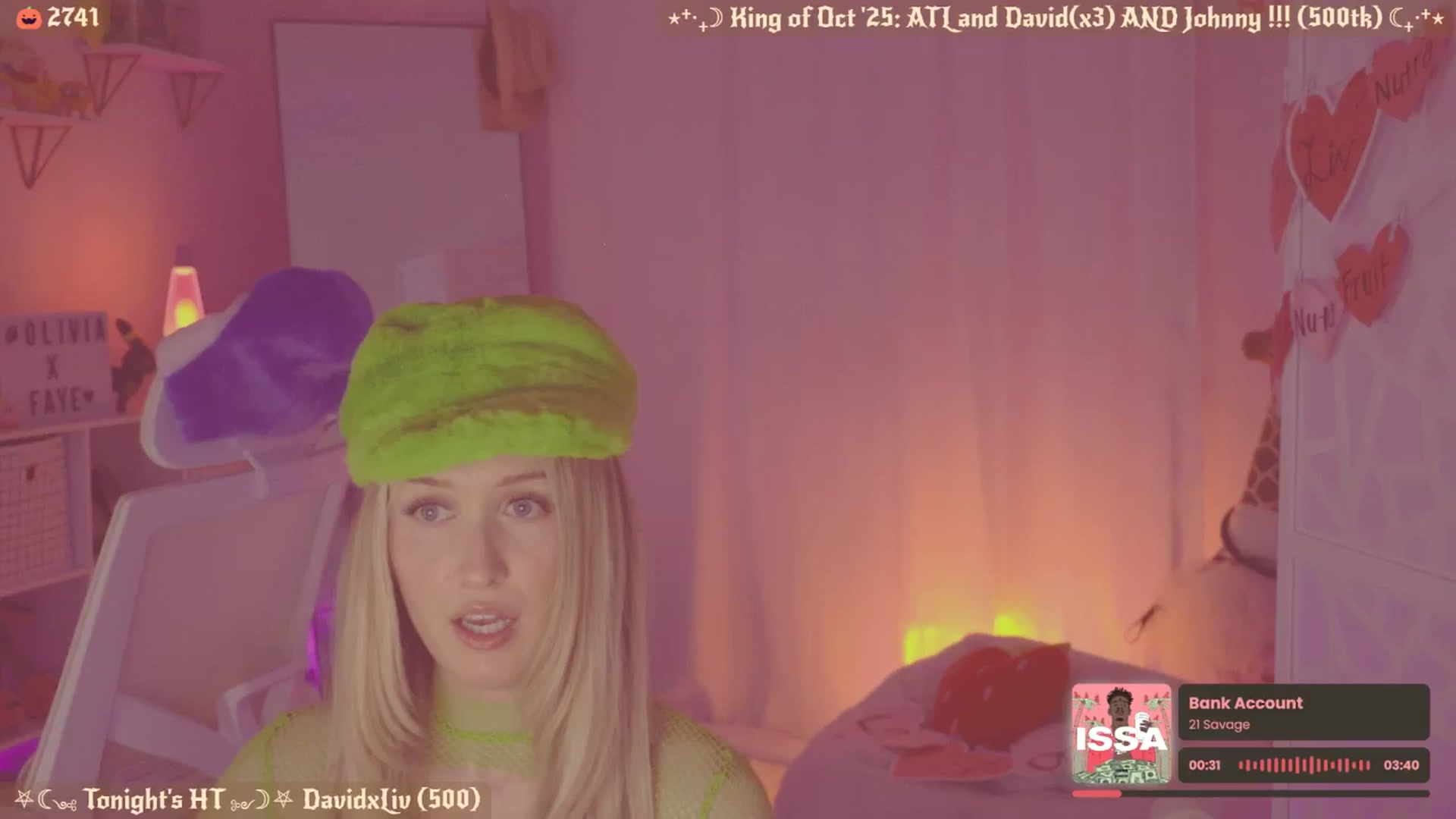 Gallery image thumbnail from OliviaxFaye's myfreecams stream on, 10/23/2025, 06:08 image 18 of 20