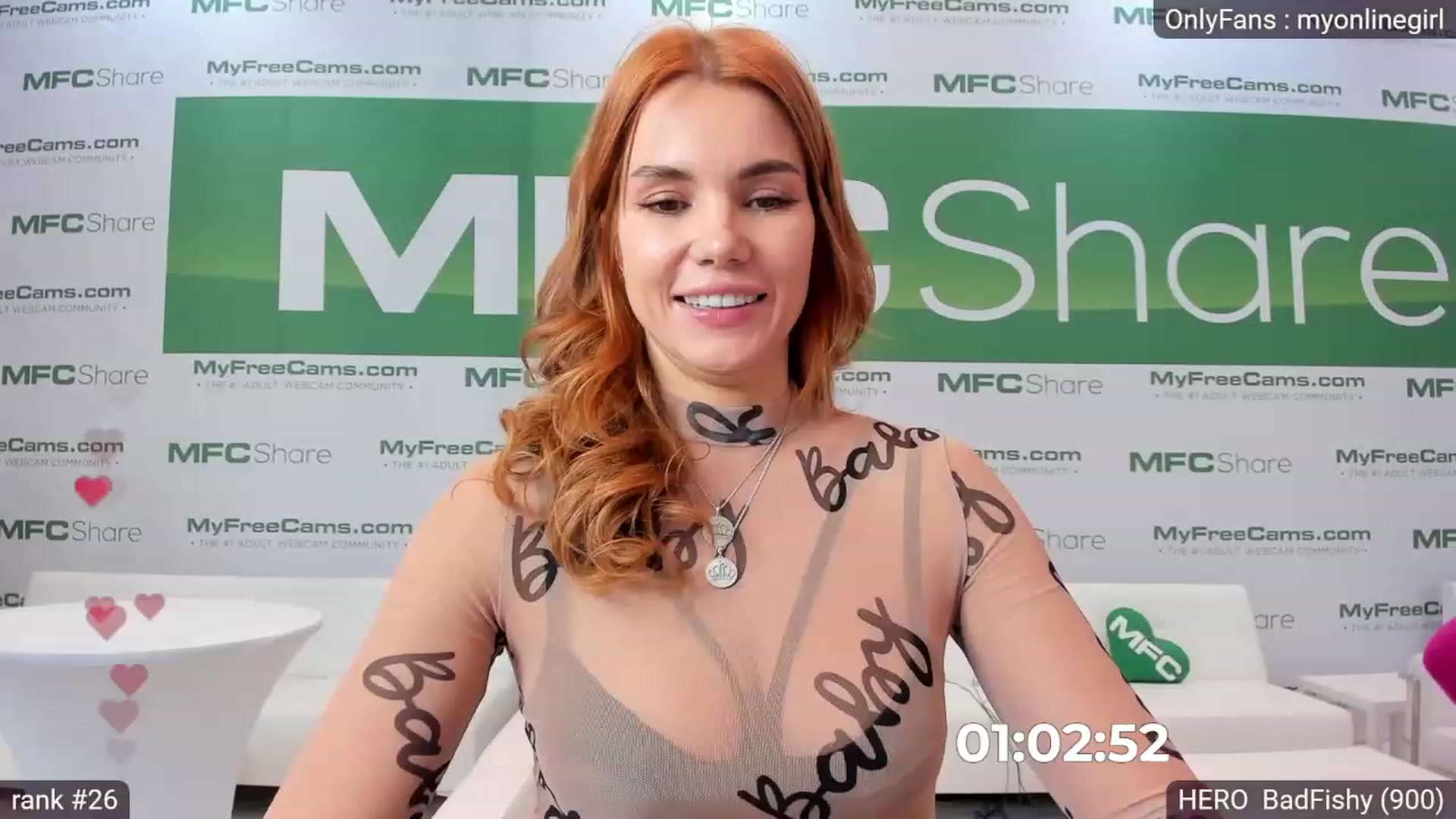Gallery image thumbnail from OnlineGirl_'s myfreecams stream on, 01/07/2023, 23:40 image 2 of 20