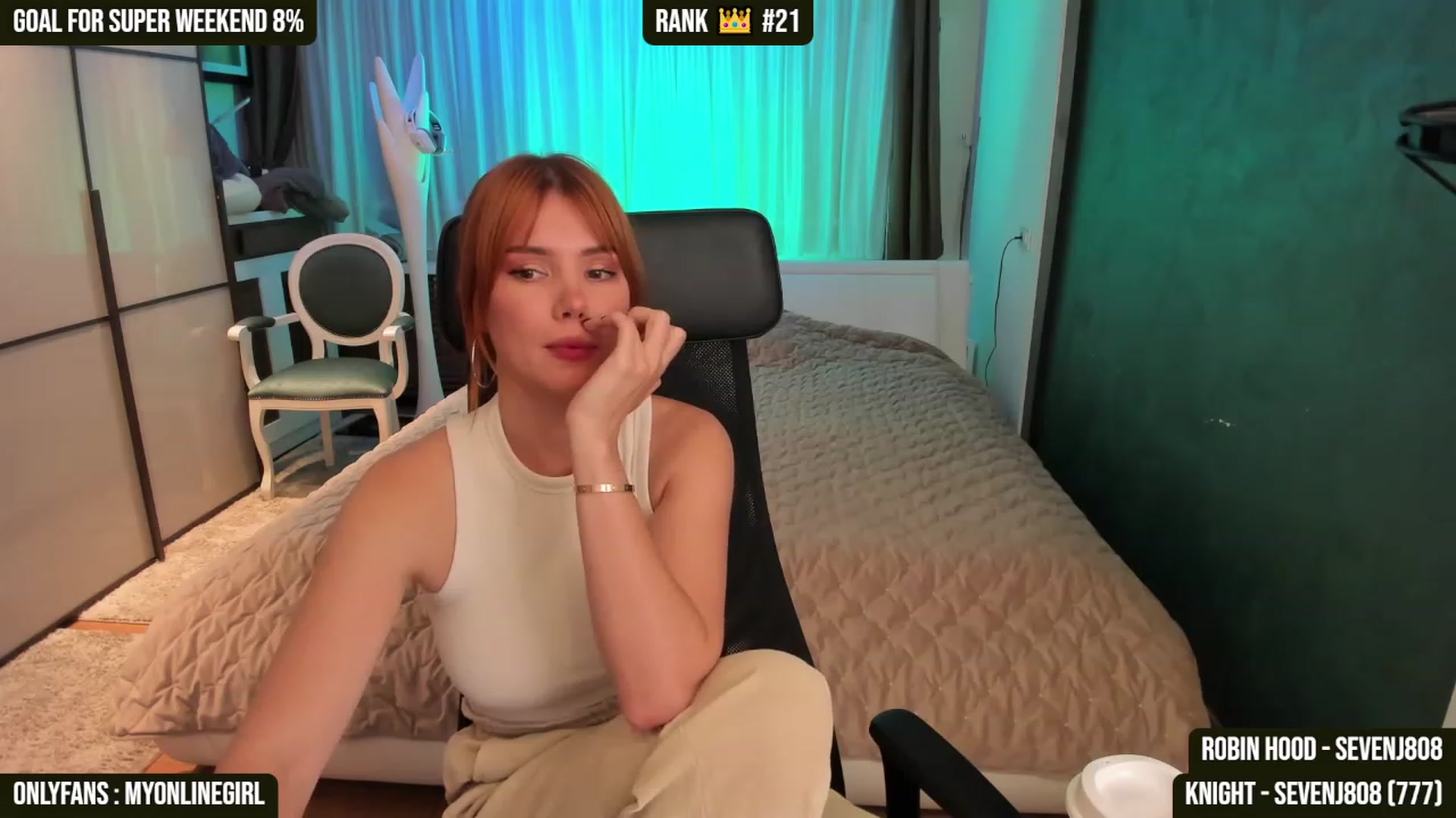 Gallery image thumbnail from OnlineGirl_'s myfreecams stream on, 05/28/2023, 20:32 image 5 of 20