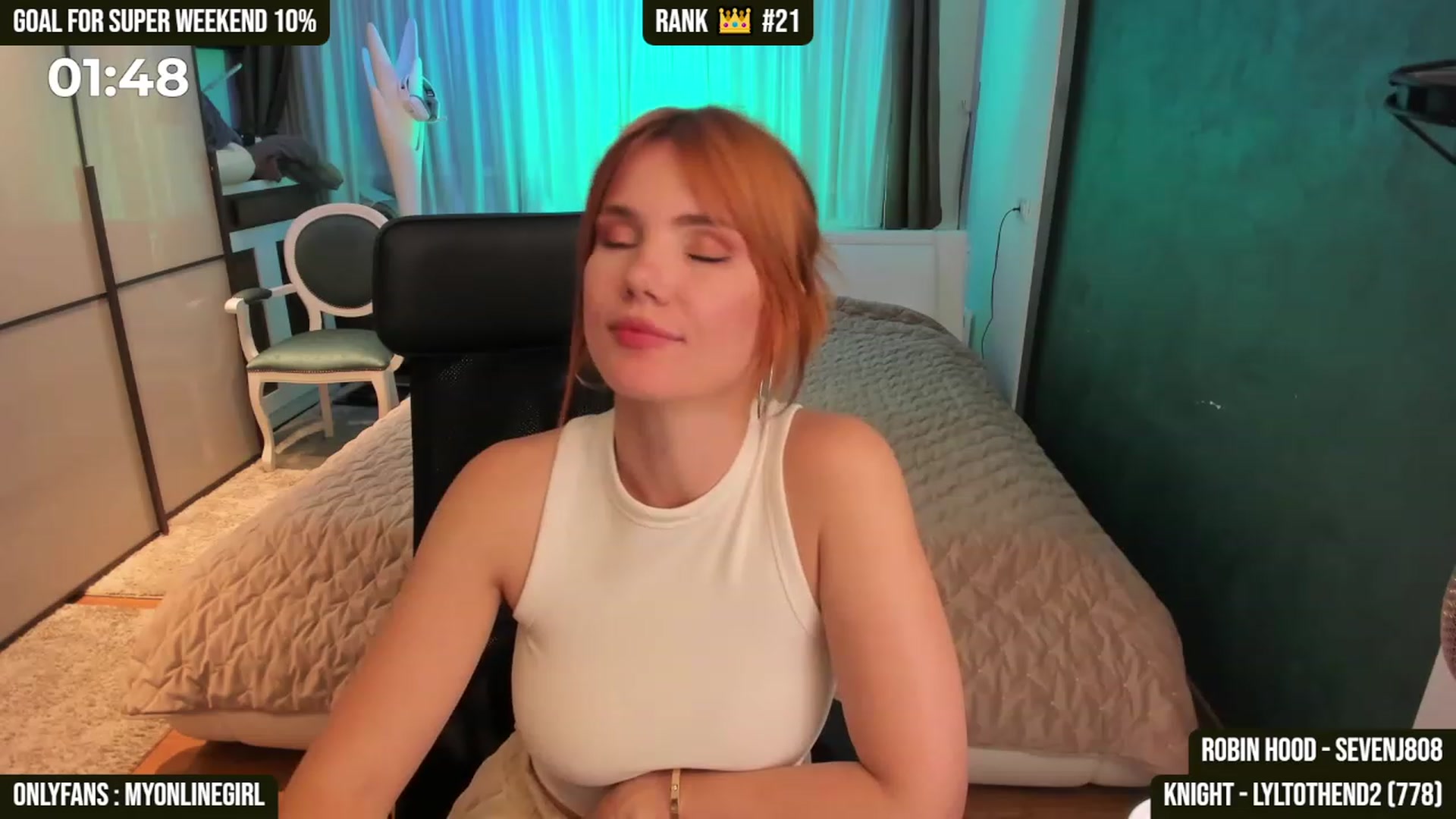 Gallery image thumbnail from OnlineGirl_'s myfreecams stream on, 05/28/2023, 20:32 image 20 of 20