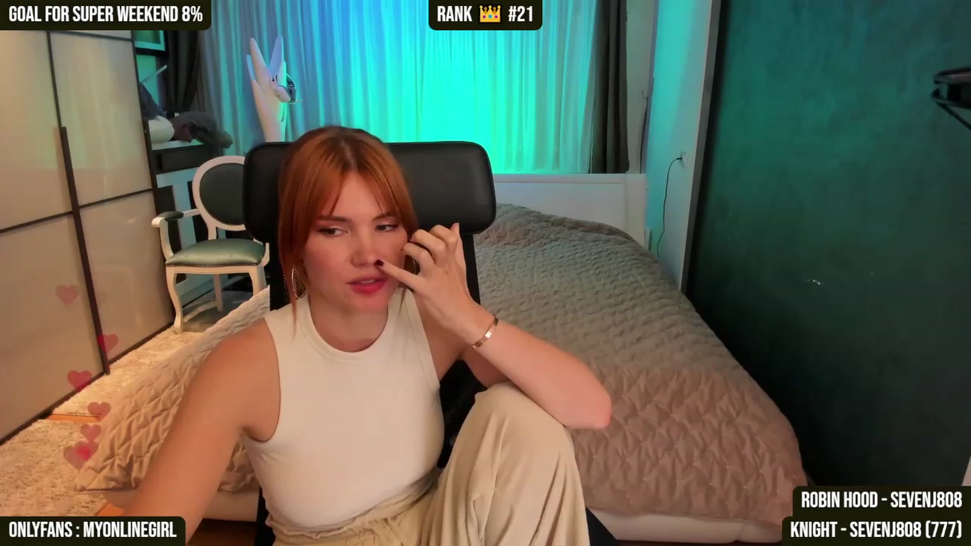 Gallery image thumbnail from OnlineGirl_'s myfreecams stream on, 05/28/2023, 20:32 image 8 of 20