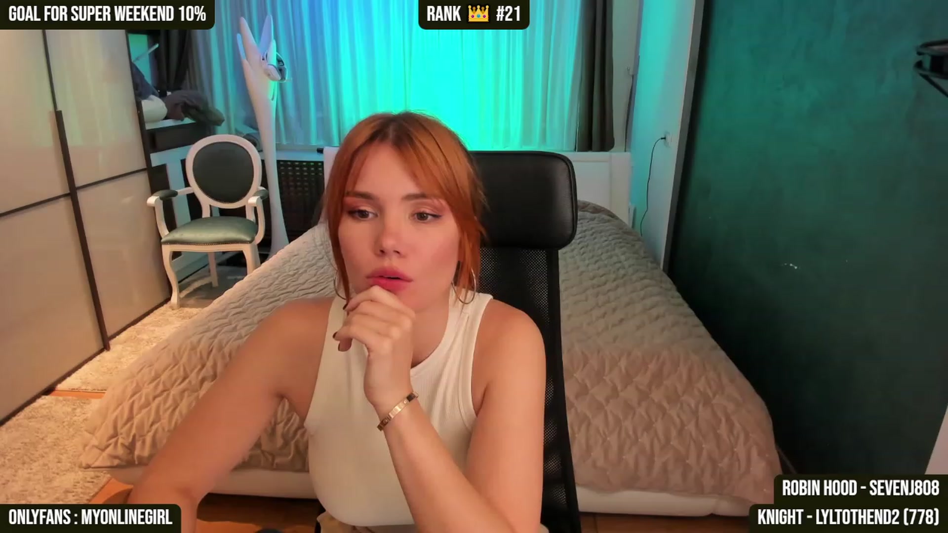 Gallery image thumbnail from OnlineGirl_'s myfreecams stream on, 05/28/2023, 20:32 image 16 of 20
