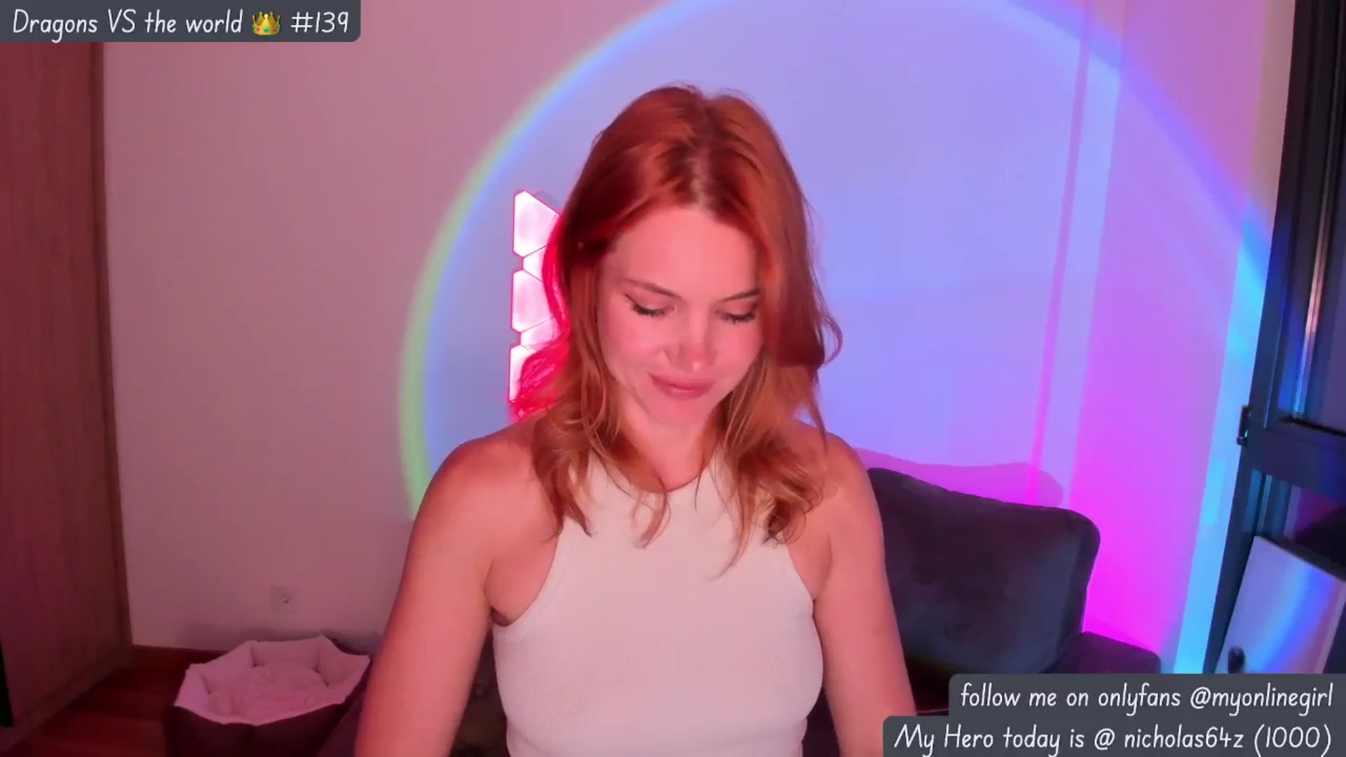 Gallery image thumbnail from OnlineGirl_'s myfreecams stream on, 05/31/2024, 19:39 image 2 of 20