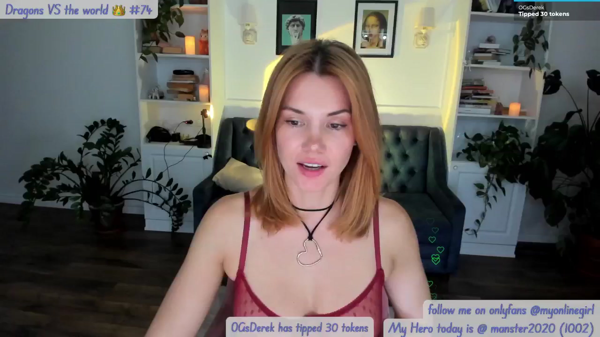 Gallery image thumbnail from OnlineGirl_'s myfreecams stream on, 09/20/2024, 21:05 image 7 of 20