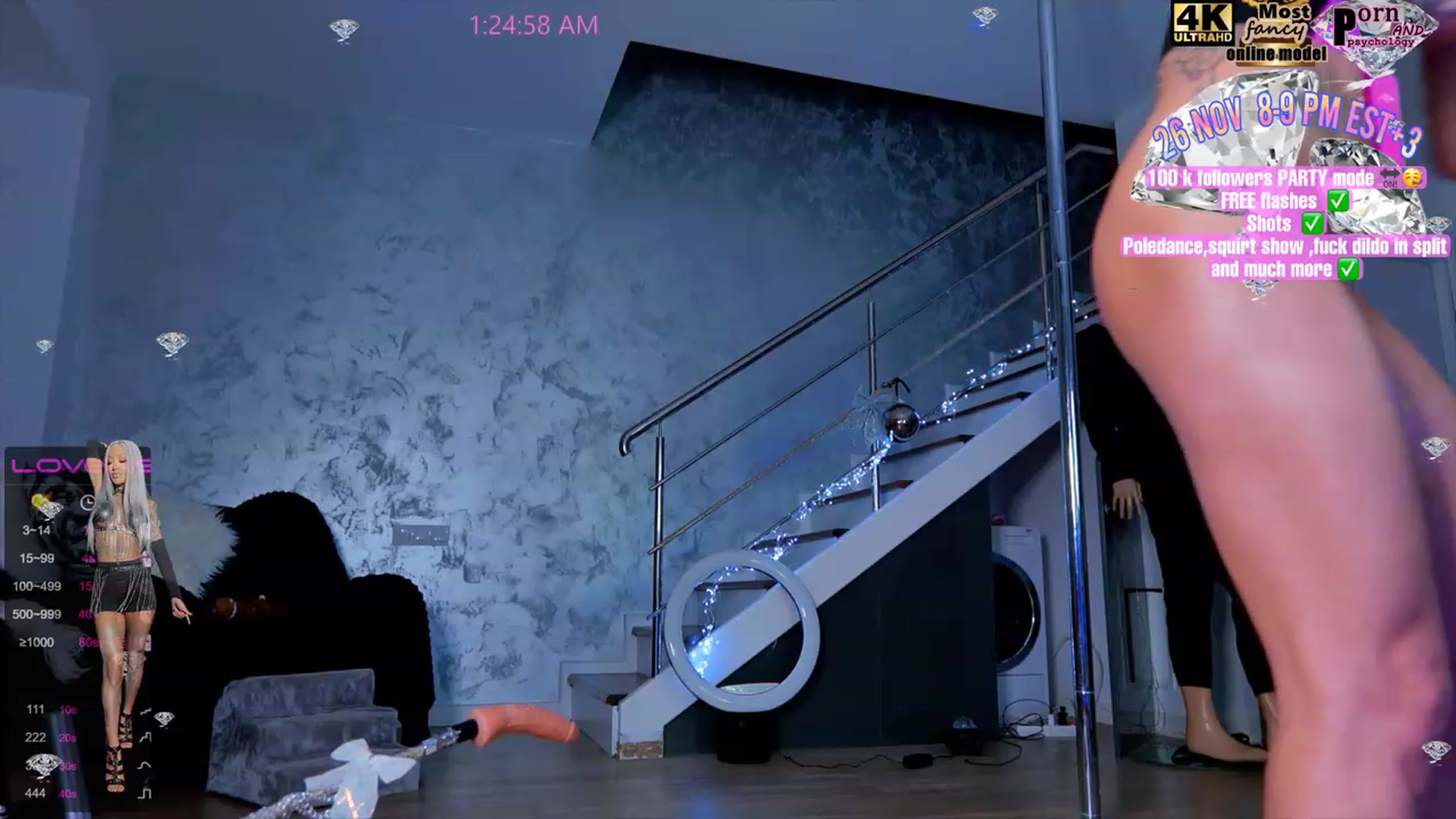 Gallery image thumbnail from PORNANDPSYCHO's myfreecams stream on, 11/25/2022, 23:28 image 19 of 20