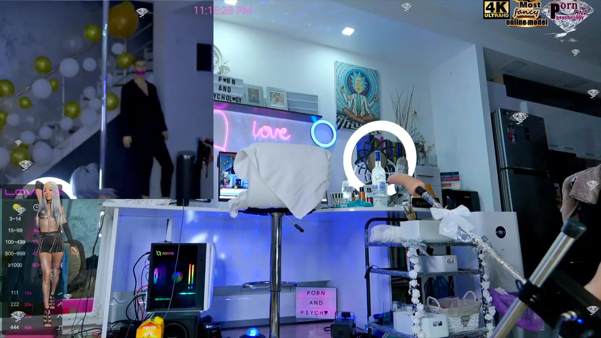 Gallery image thumbnail from PORNANDPSYCHO's myfreecams stream on, 12/01/2022, 08:07 image 20 of 20