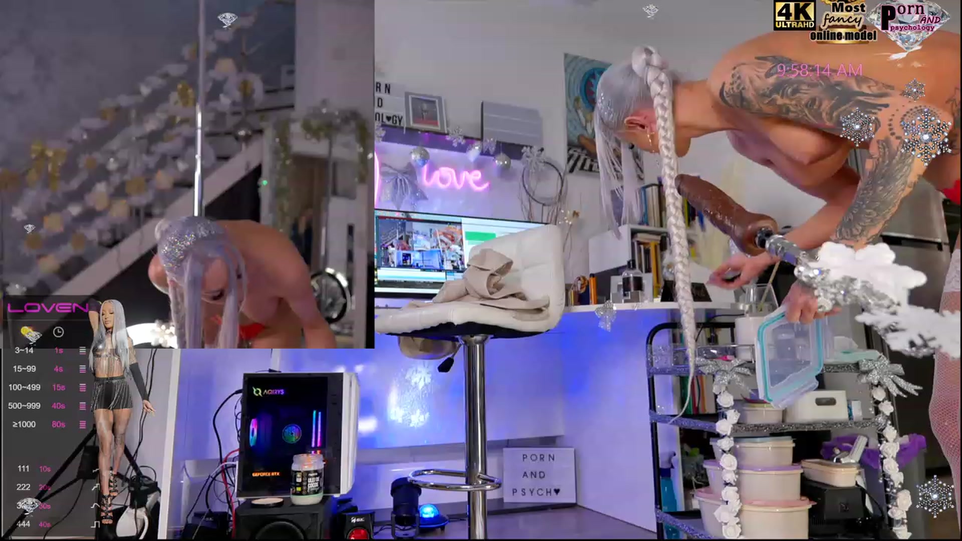 Gallery image thumbnail from PORNANDPSYCHO's myfreecams stream on, 12/29/2022, 11:01 image 2 of 20