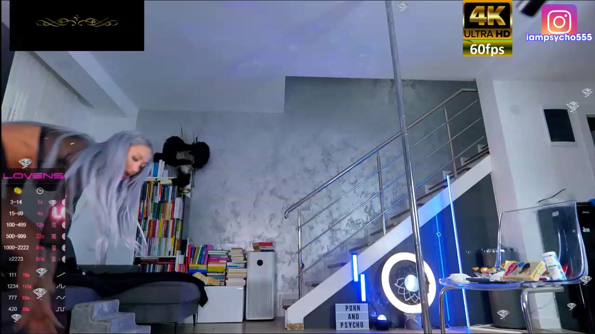 Gallery image thumbnail from PORNANDPSYCHO's myfreecams stream on, 06/09/2023, 09:04 image 10 of 20