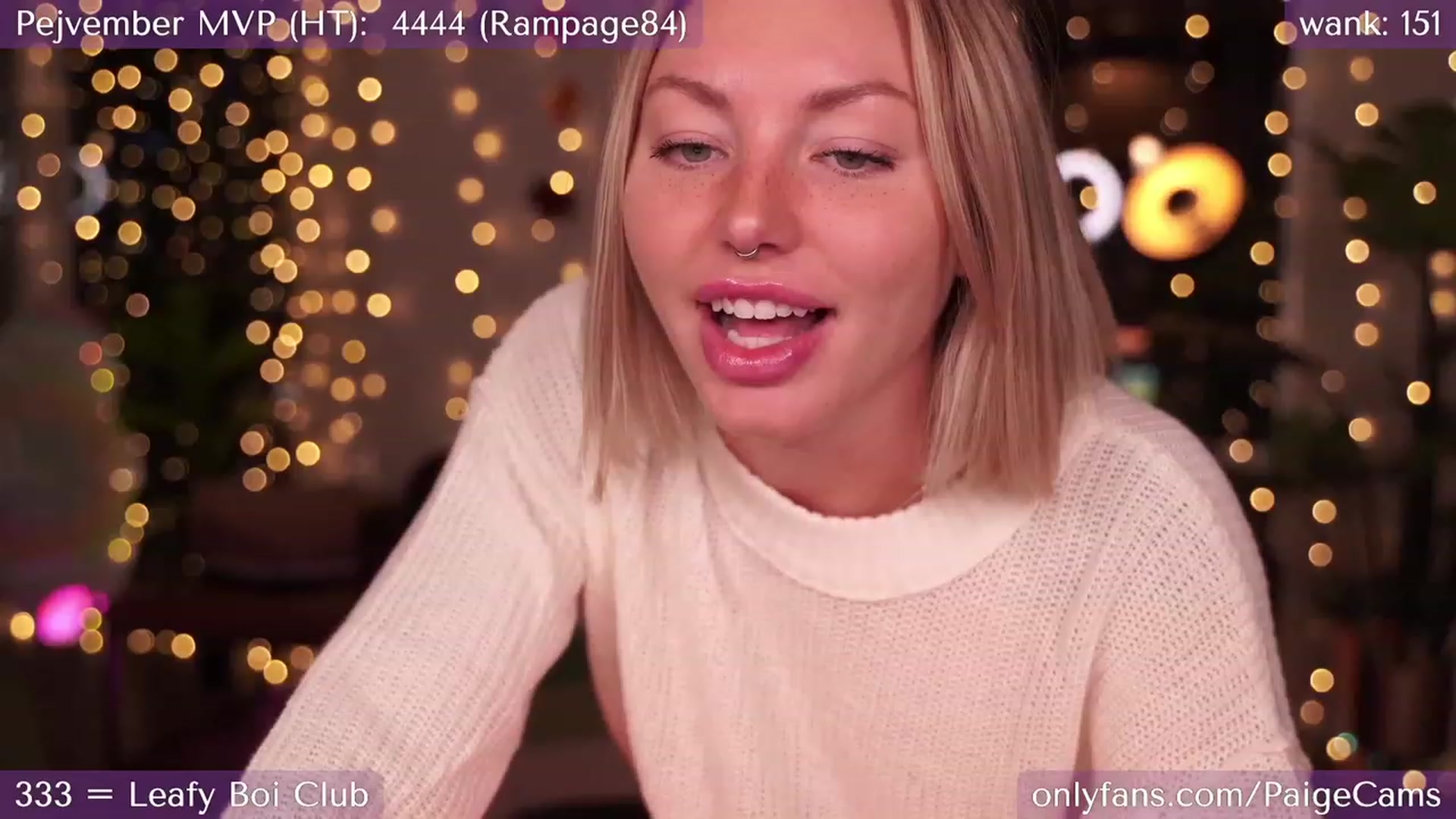 Gallery image thumbnail from Paige's myfreecams stream on, 11/07/2023, 02:30 image 1 of 20