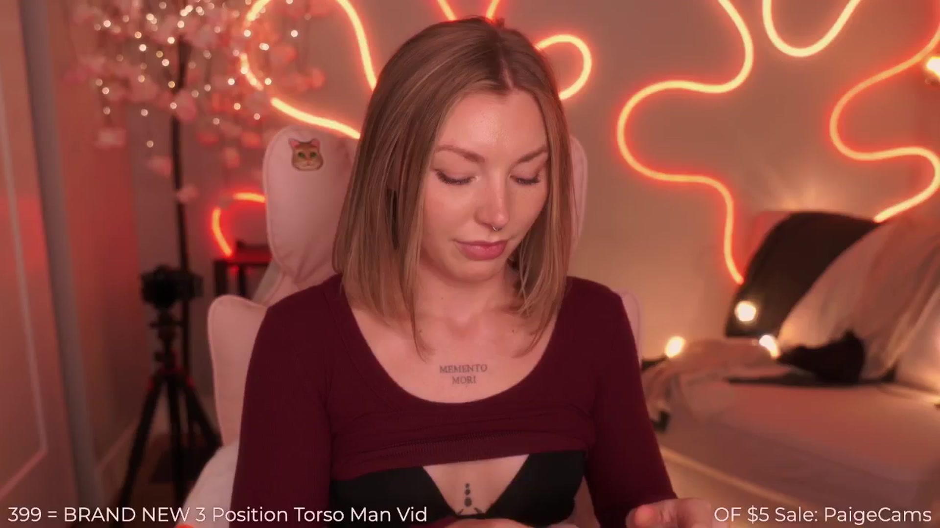 Gallery image thumbnail from Paige's myfreecams stream on, 04/12/2025, 04:48 image 8 of 20