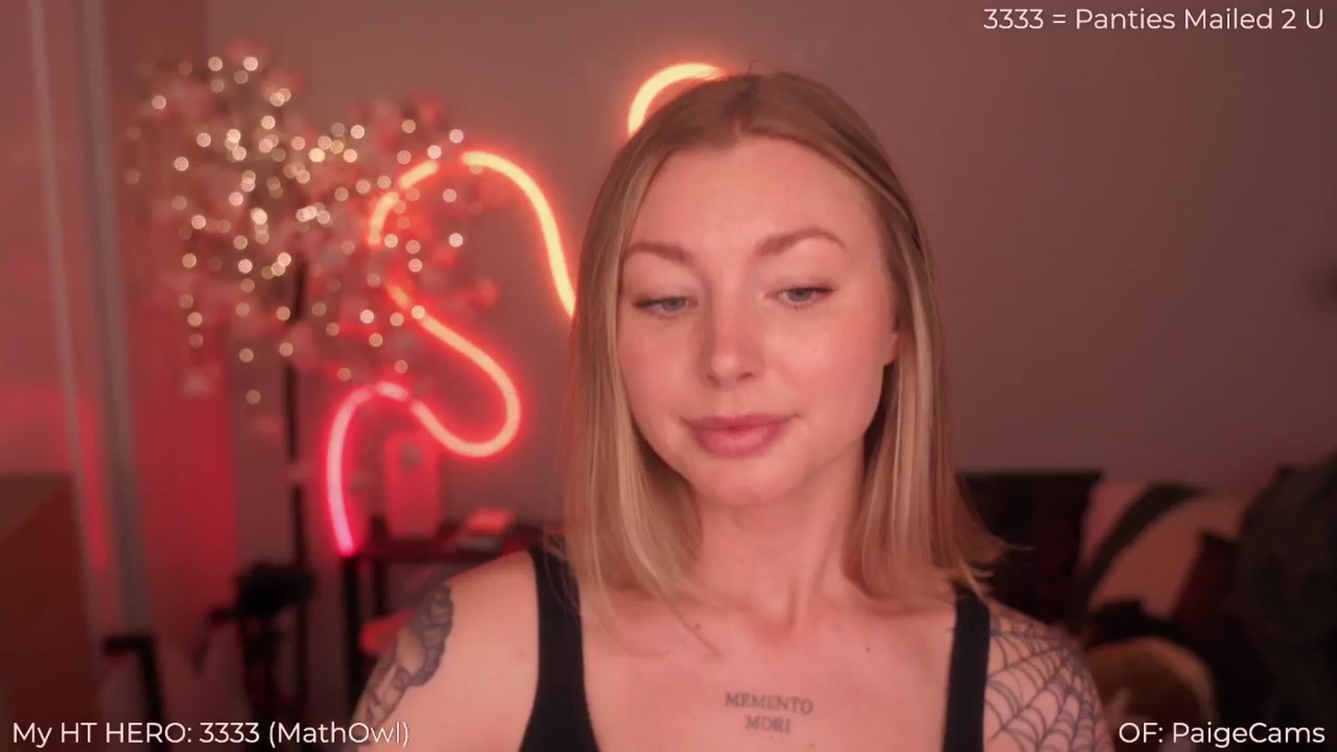 Gallery image thumbnail from Paige's myfreecams stream on, 06/08/2025, 03:12 image 12 of 20