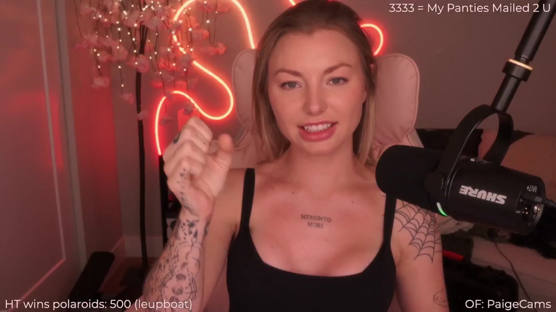 Gallery image thumbnail from Paige's myfreecams stream on, 06/27/2025, 01:29 image 11 of 20