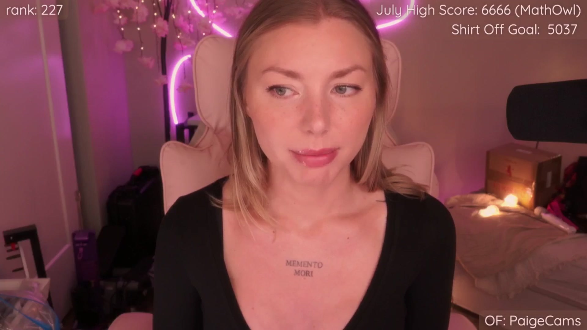 Gallery image thumbnail from Paige's myfreecams stream on, 07/27/2025, 22:01 image 11 of 20