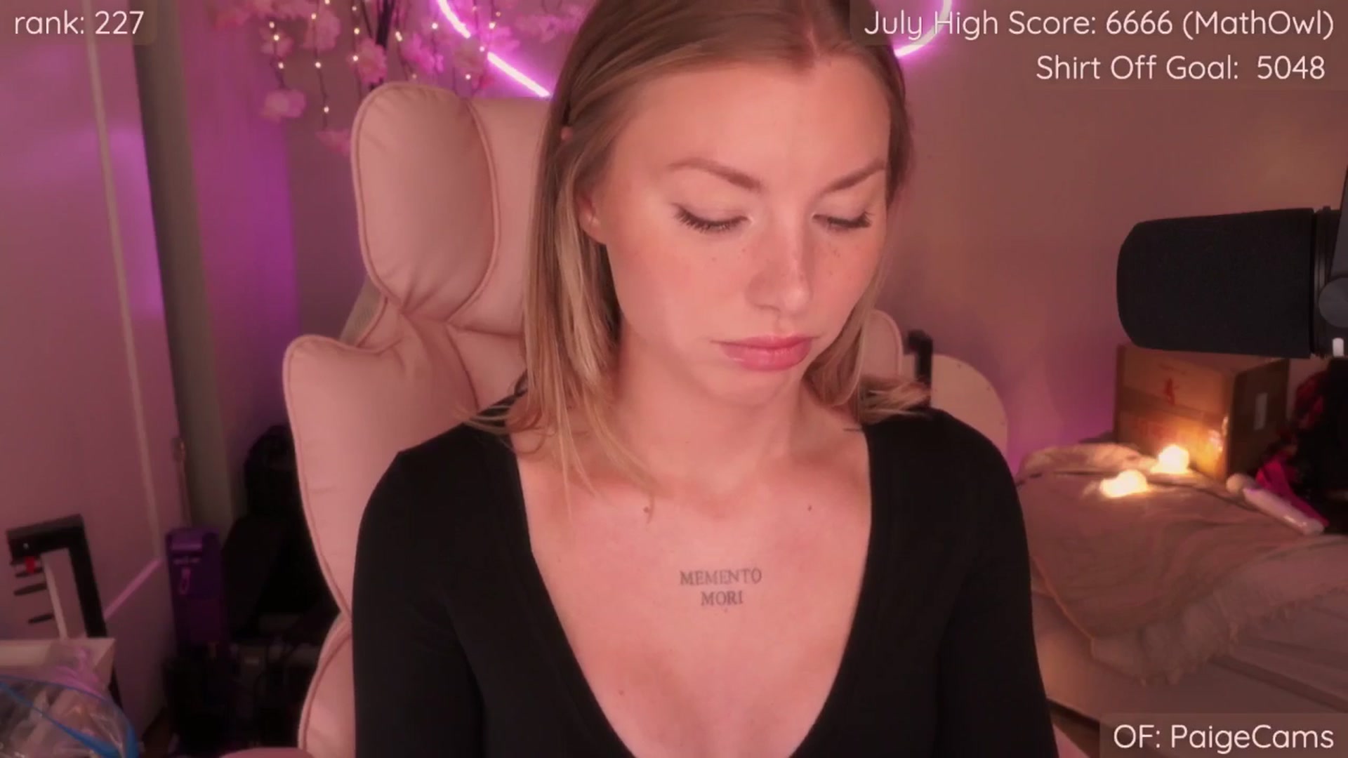 Gallery image thumbnail from Paige's myfreecams stream on, 07/27/2025, 22:01 image 9 of 20