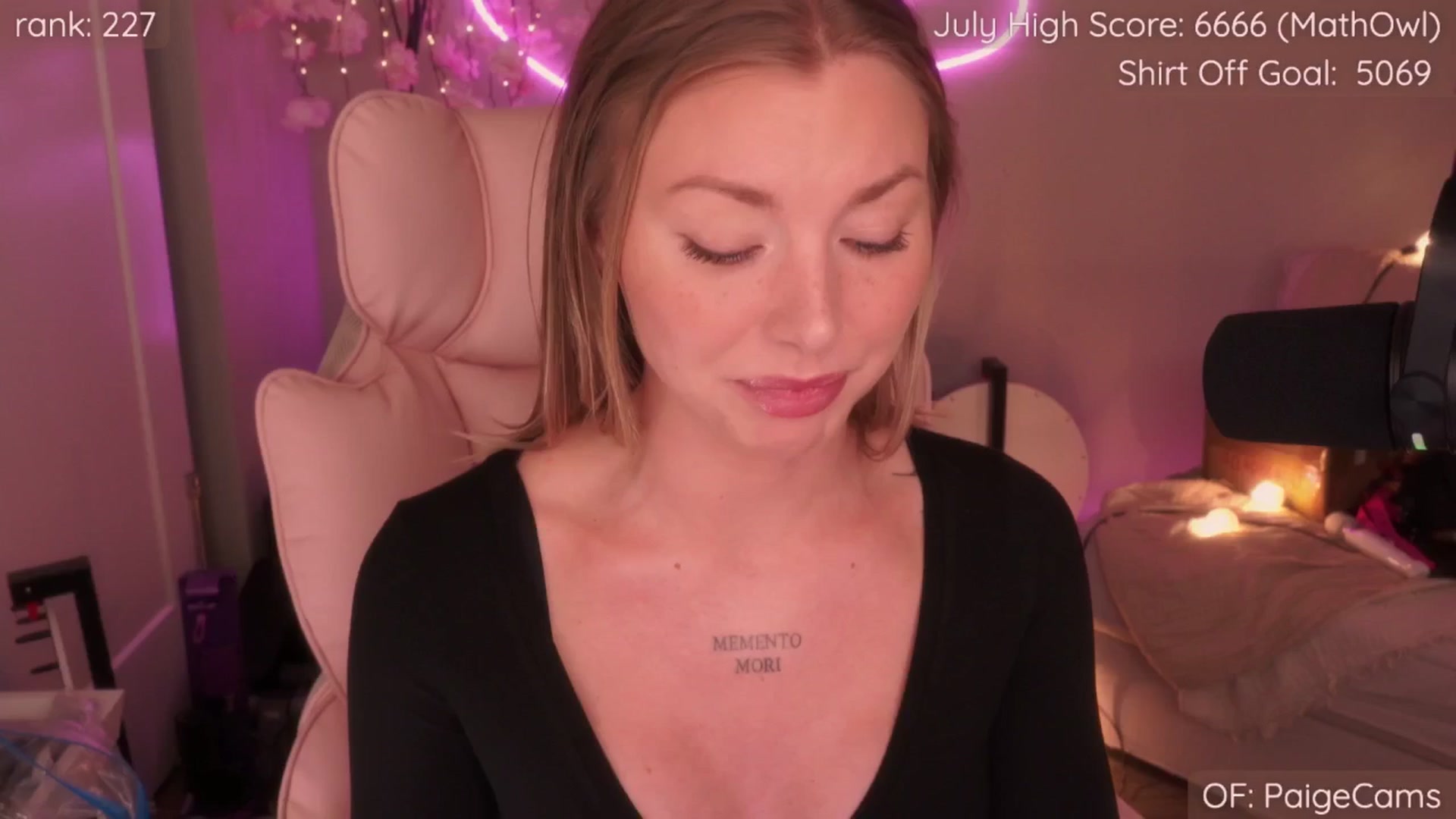 Gallery image thumbnail from Paige's myfreecams stream on, 07/27/2025, 22:01 image 7 of 20