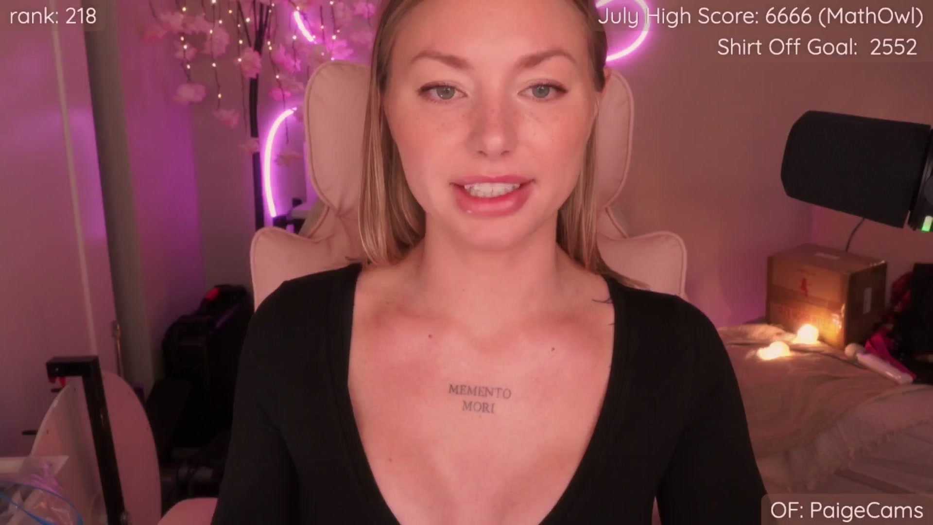 Gallery image thumbnail from Paige's myfreecams stream on, 07/27/2025, 23:54 image 11 of 20