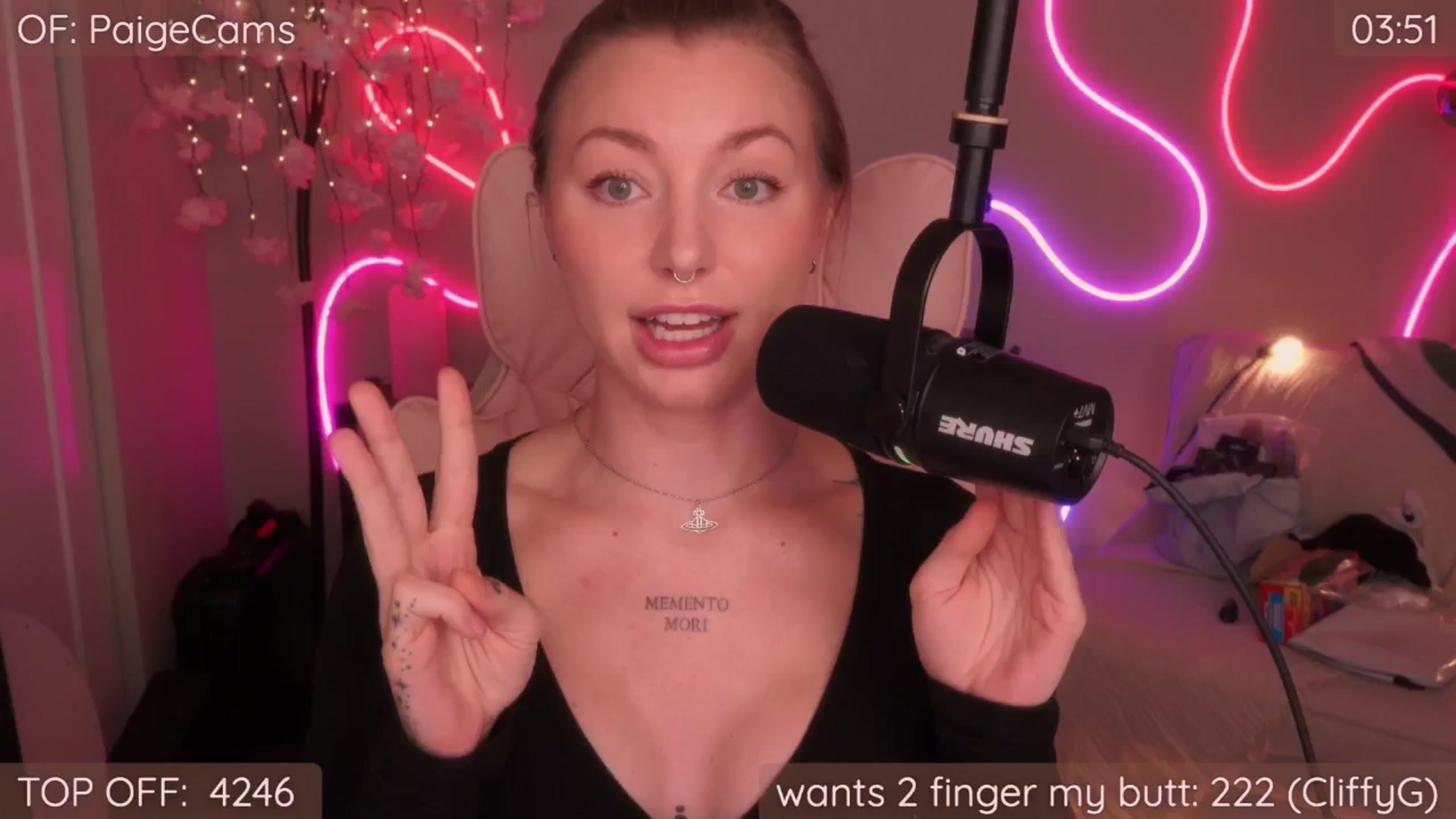 Gallery image thumbnail from Paige's myfreecams stream on, 08/30/2025, 03:43 image 1 of 20