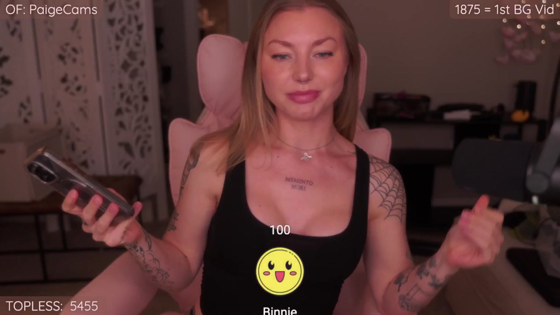 Gallery image thumbnail from Paige's myfreecams stream on, 11/07/2025, 02:43 image 3 of 20