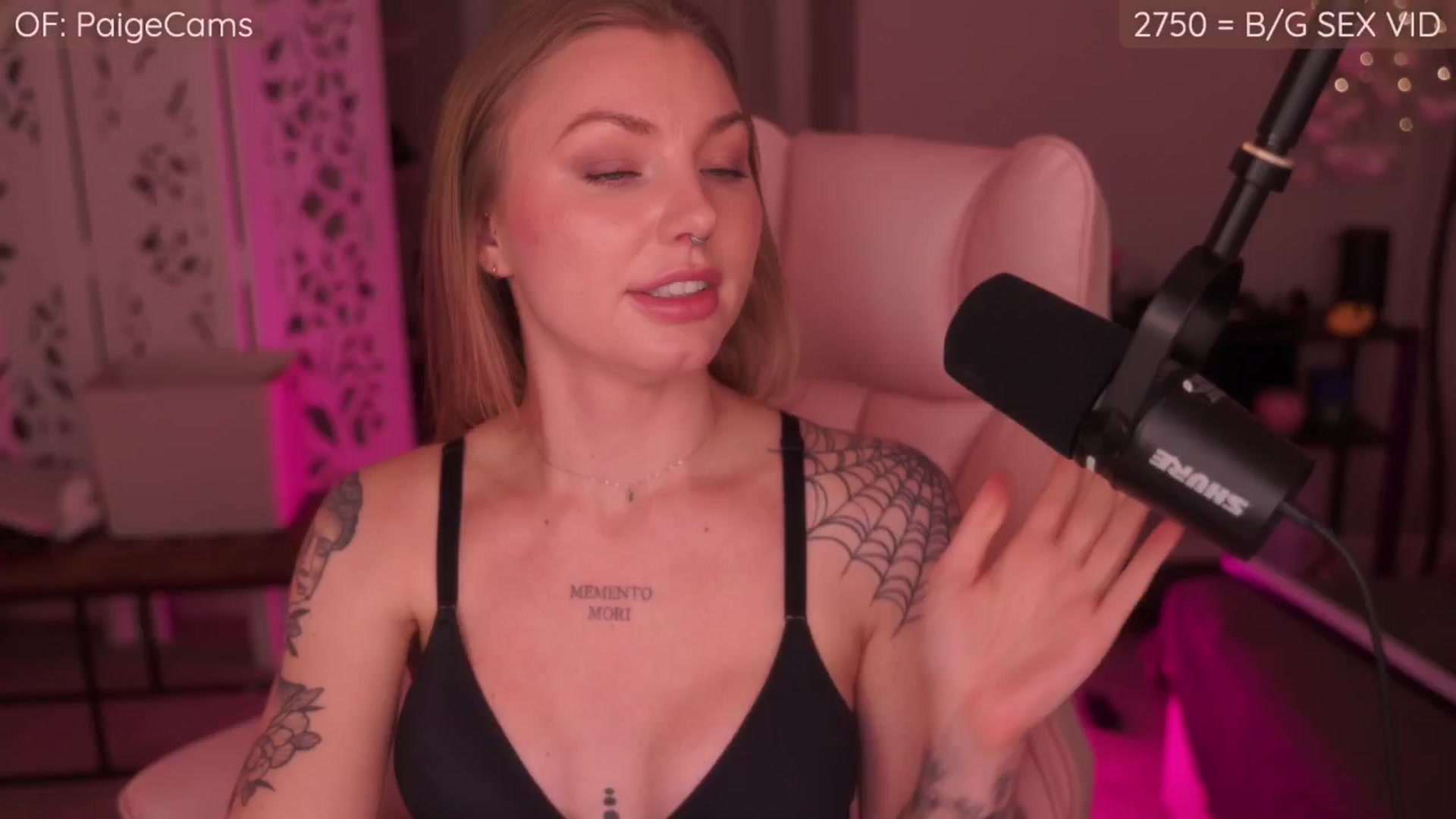 Gallery image thumbnail from Paige's myfreecams stream on, 11/29/2025, 04:50 image 16 of 20