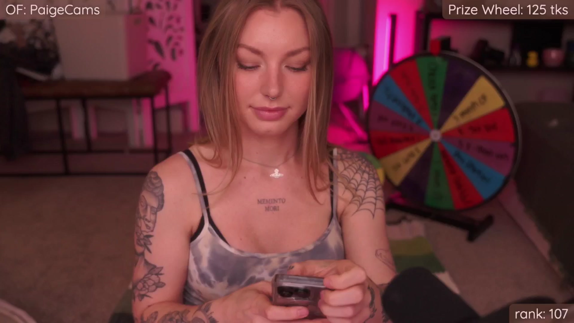 Gallery image thumbnail from Paige's myfreecams stream on, 12/12/2025, 05:29 image 11 of 20