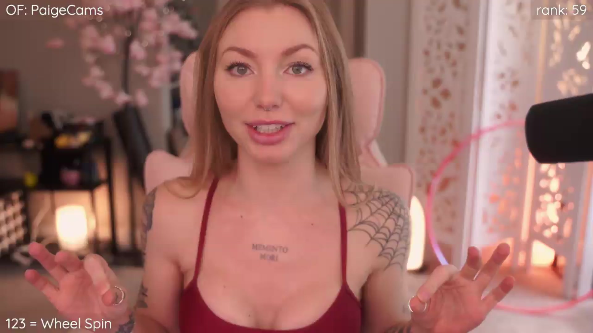 Gallery image thumbnail from Paige's myfreecams stream on, 09/12/2026, 18:32 image 5 of 20