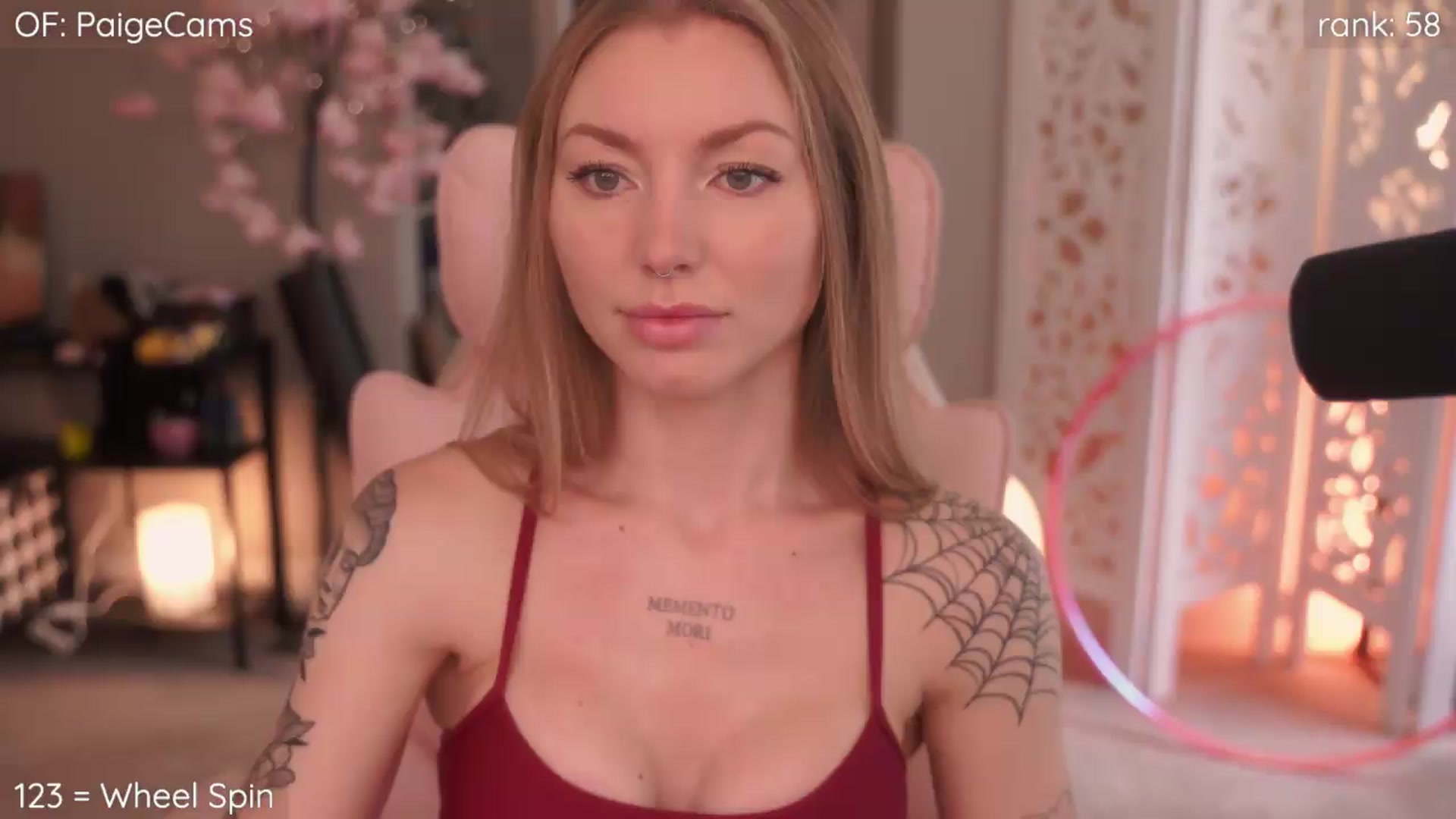 Gallery image thumbnail from Paige's myfreecams stream on, 09/12/2026, 18:32 image 14 of 20