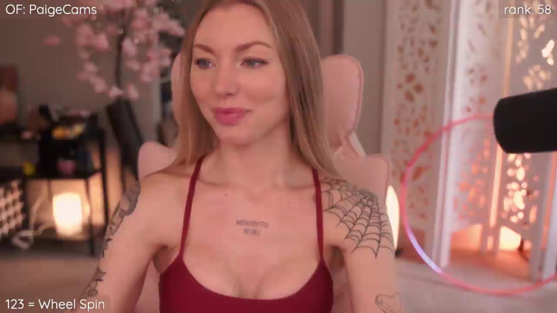 Gallery image thumbnail from Paige's myfreecams stream on, 09/12/2026, 18:32 image 10 of 20