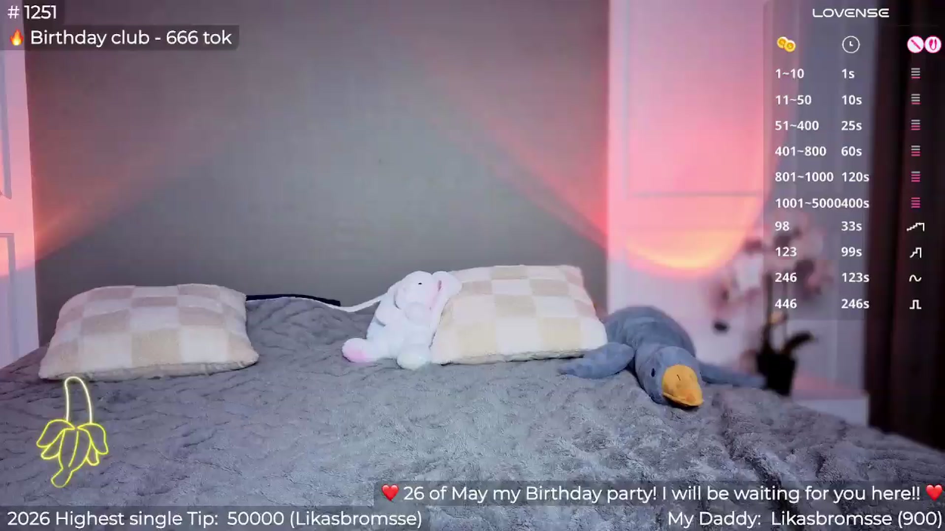 Gallery image thumbnail from Panamera_888's myfreecams stream on, 05/11/2026, 22:26 image 18 of 20