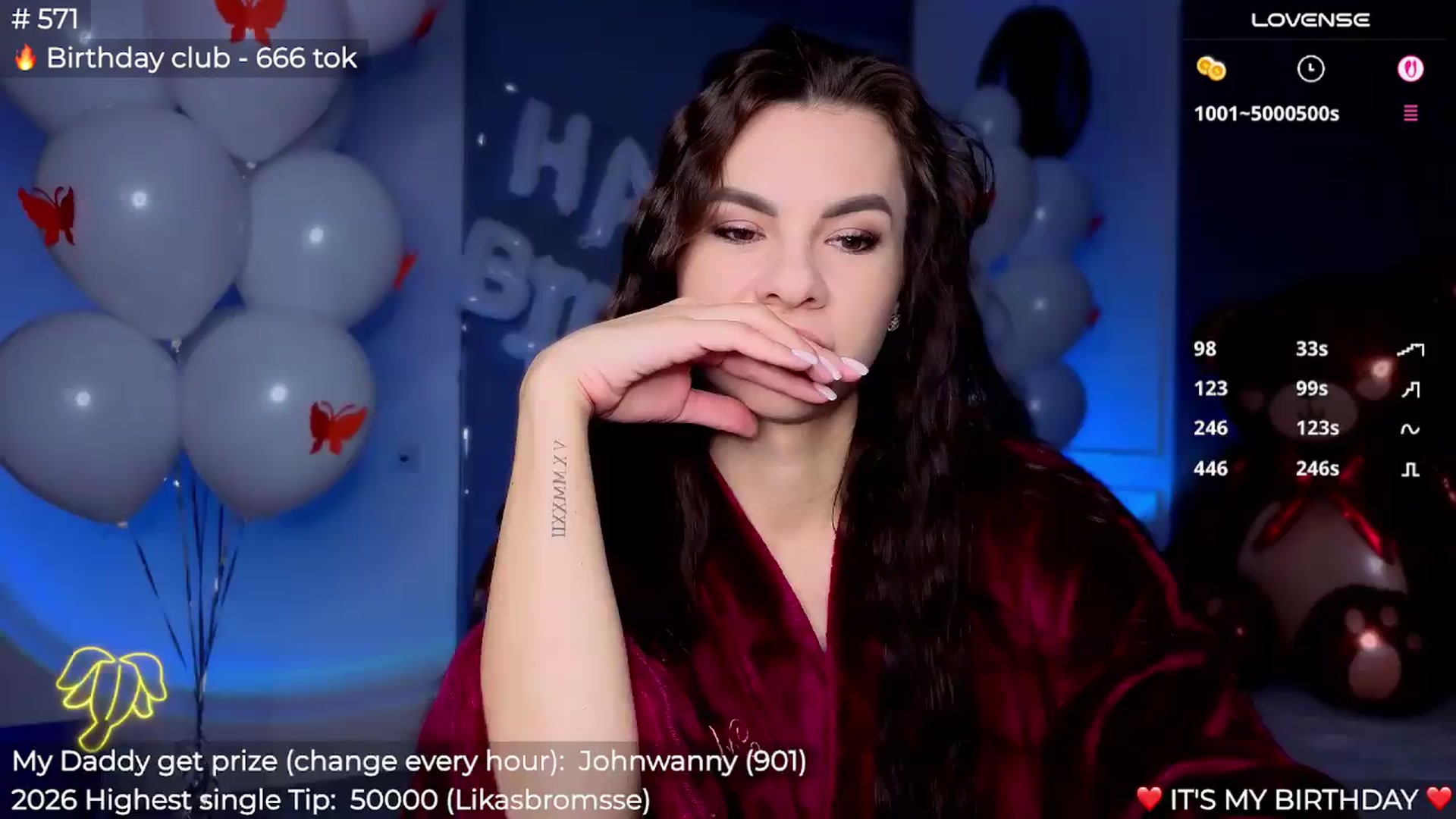 Gallery image thumbnail from Panamera_888's myfreecams stream on, 05/27/2026, 01:43 image 8 of 20