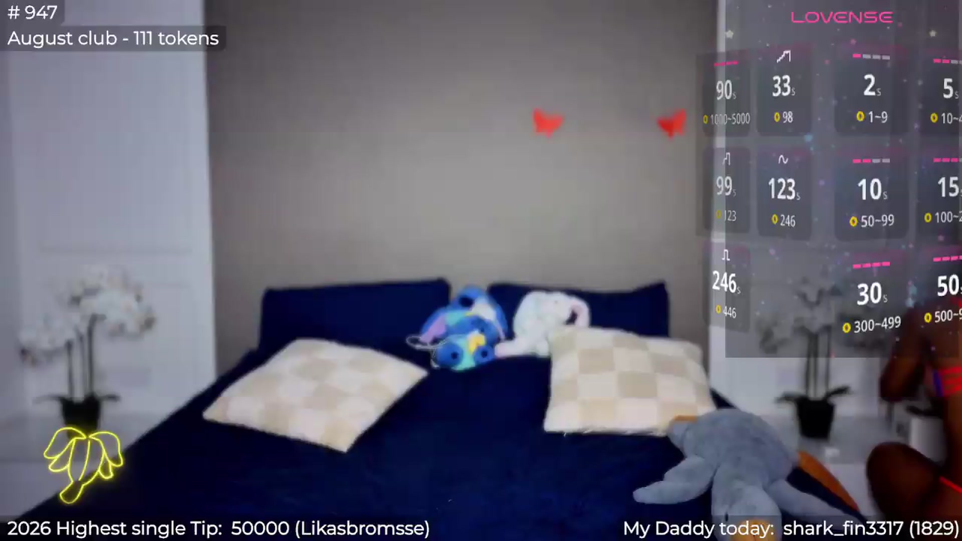 Gallery image thumbnail from Panamera_888's myfreecams stream on, 08/17/2026, 21:55 image 9 of 20