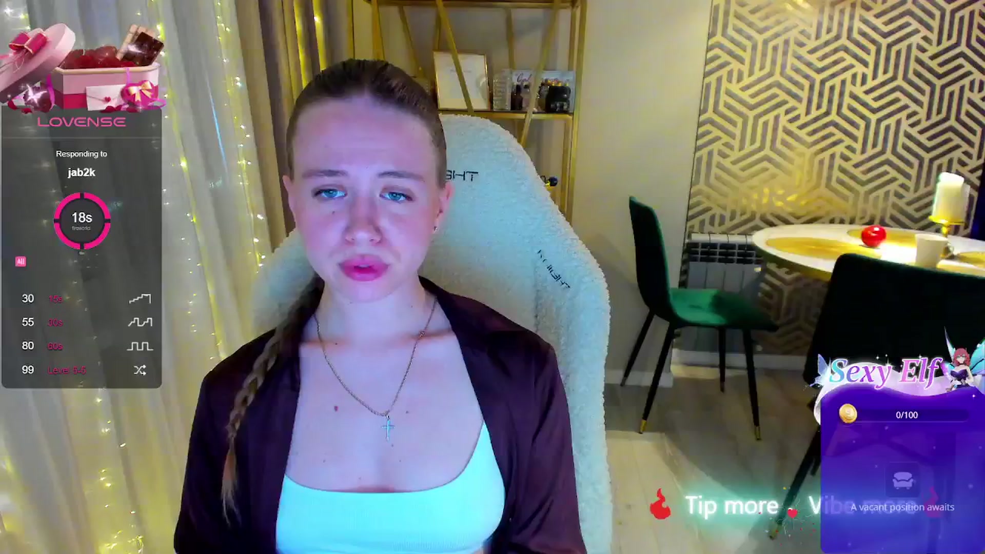Gallery image thumbnail from PartYour_Soul's myfreecams stream on, 05/06/2024, 21:35 image 15 of 20