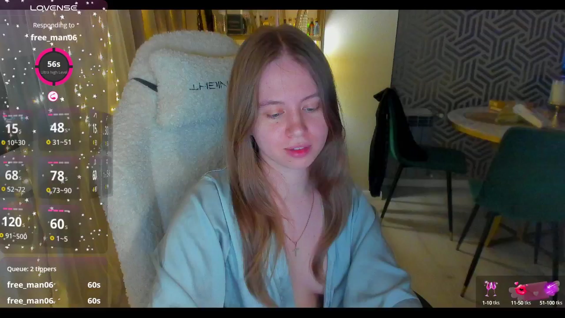 Gallery image thumbnail from PartYour_Soul's myfreecams stream on, 05/20/2025, 21:36 image 5 of 20