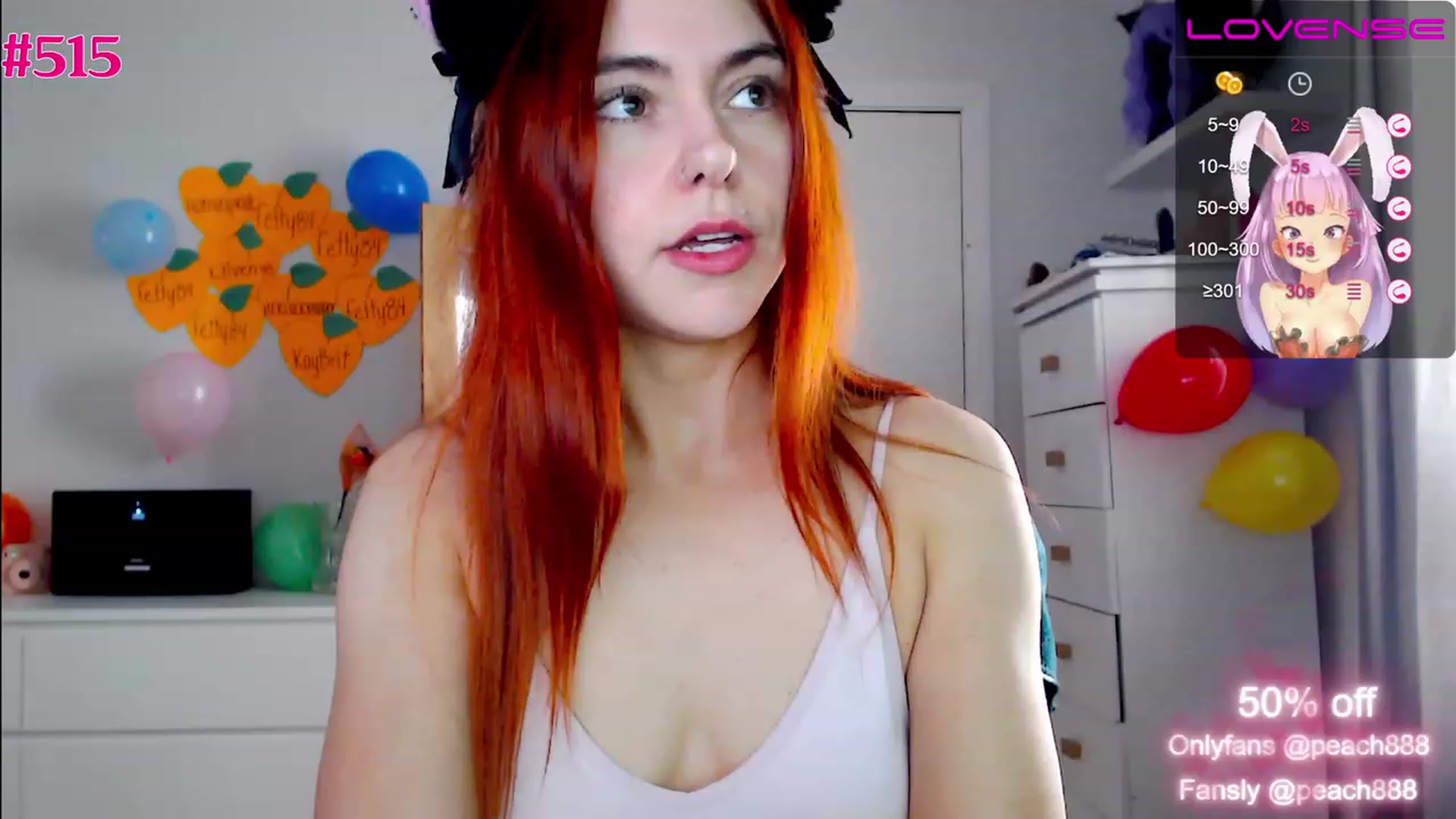 Gallery image thumbnail from Peach888's myfreecams stream on, 11/22/2022, 16:00 image 11 of 20