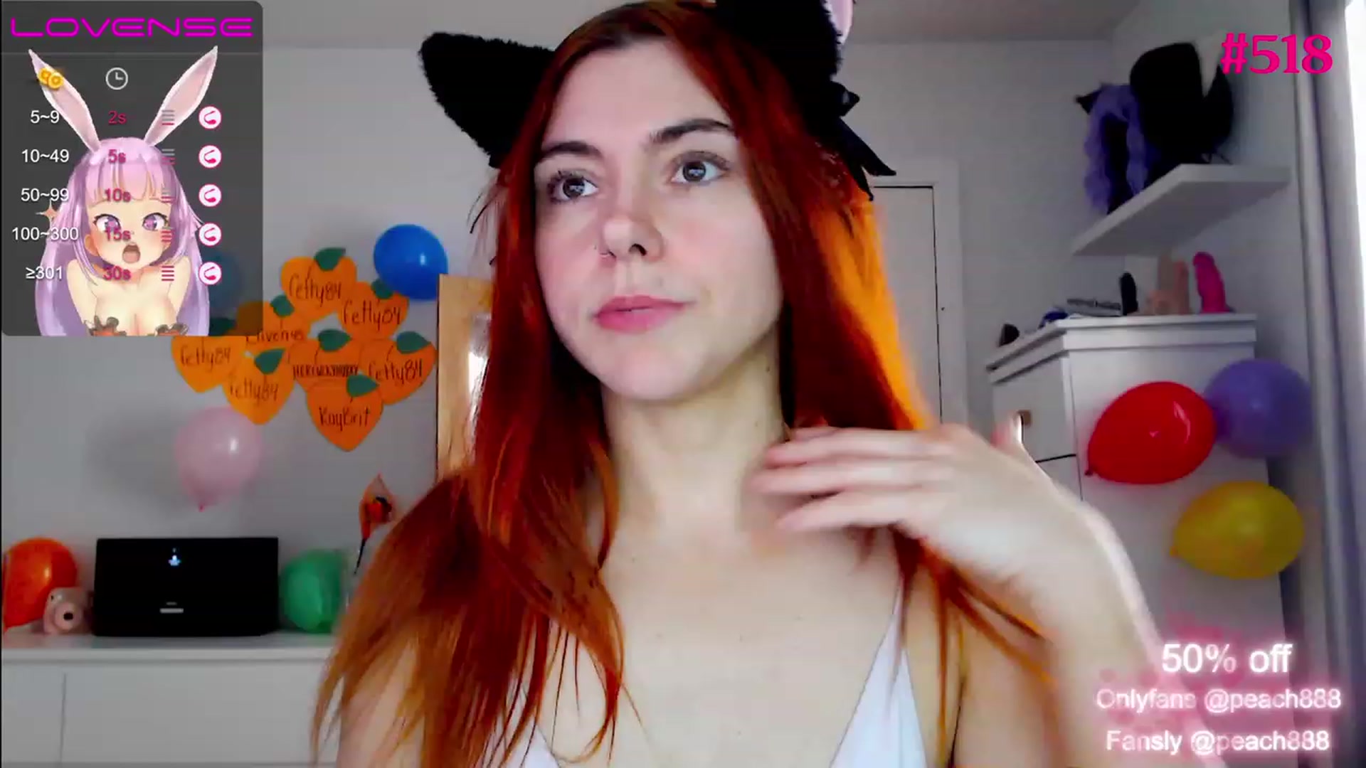 Gallery image thumbnail from Peach888's myfreecams stream on, 11/22/2022, 16:00 image 2 of 20
