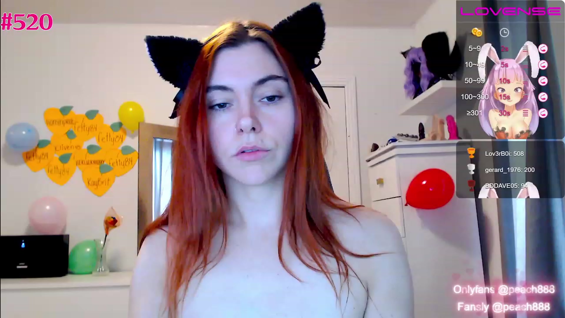 Gallery image thumbnail from Peach888's myfreecams stream on, 11/24/2022, 16:13 image 20 of 20