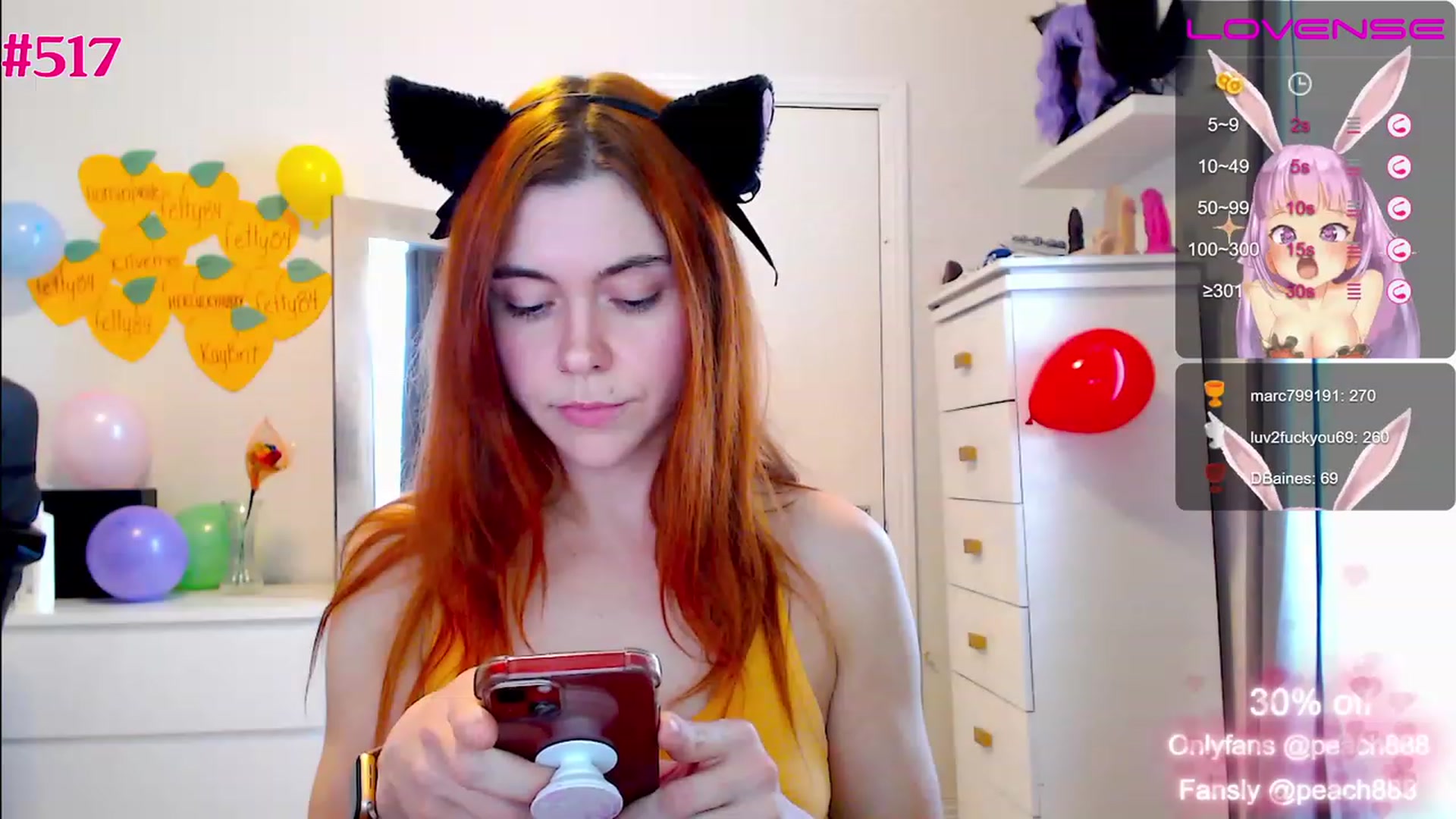 Gallery image thumbnail from Peach888's myfreecams stream on, 11/24/2022, 19:29 image 17 of 20