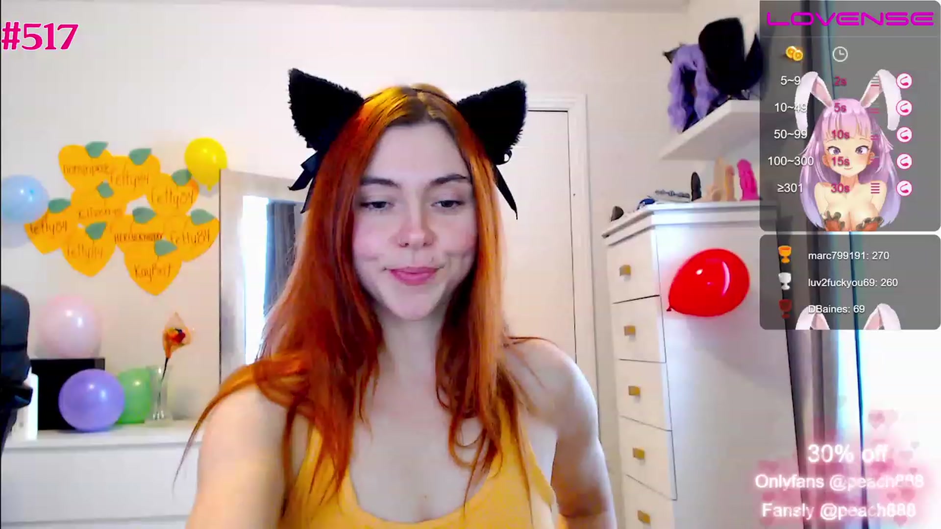 Gallery image thumbnail from Peach888's myfreecams stream on, 11/24/2022, 19:29 image 16 of 20