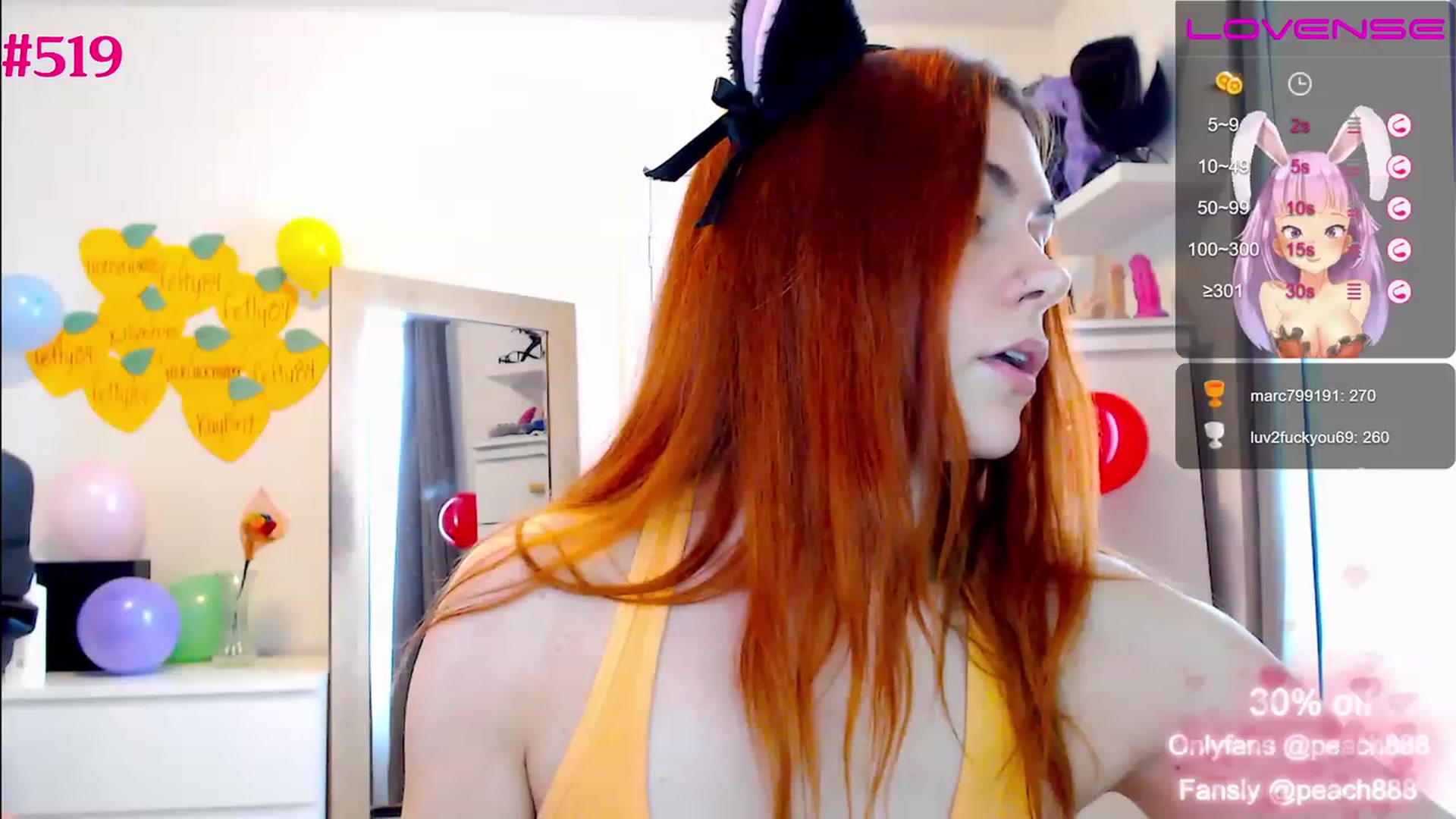 Gallery image thumbnail from Peach888's myfreecams stream on, 11/24/2022, 19:29 image 14 of 20