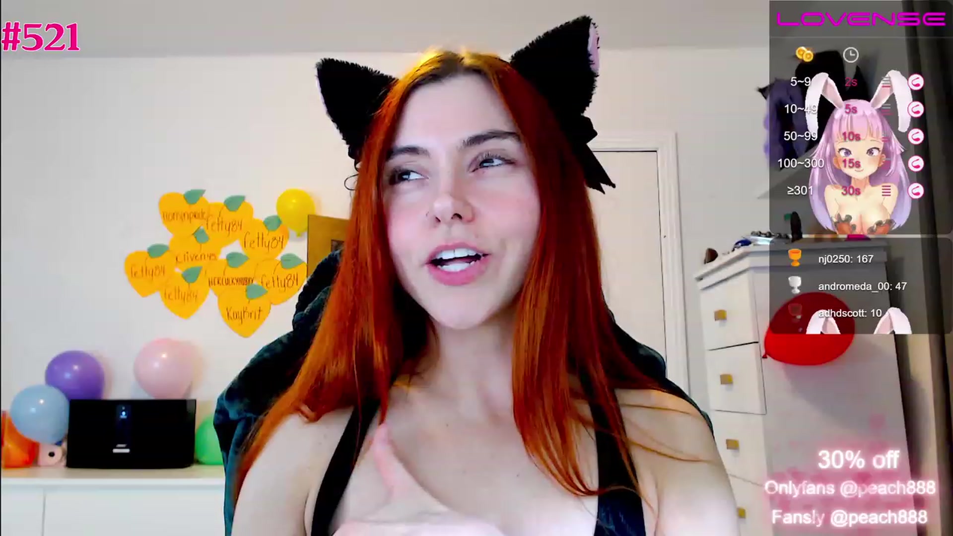 Gallery image thumbnail from Peach888's myfreecams stream on, 11/25/2022, 01:45 image 16 of 20