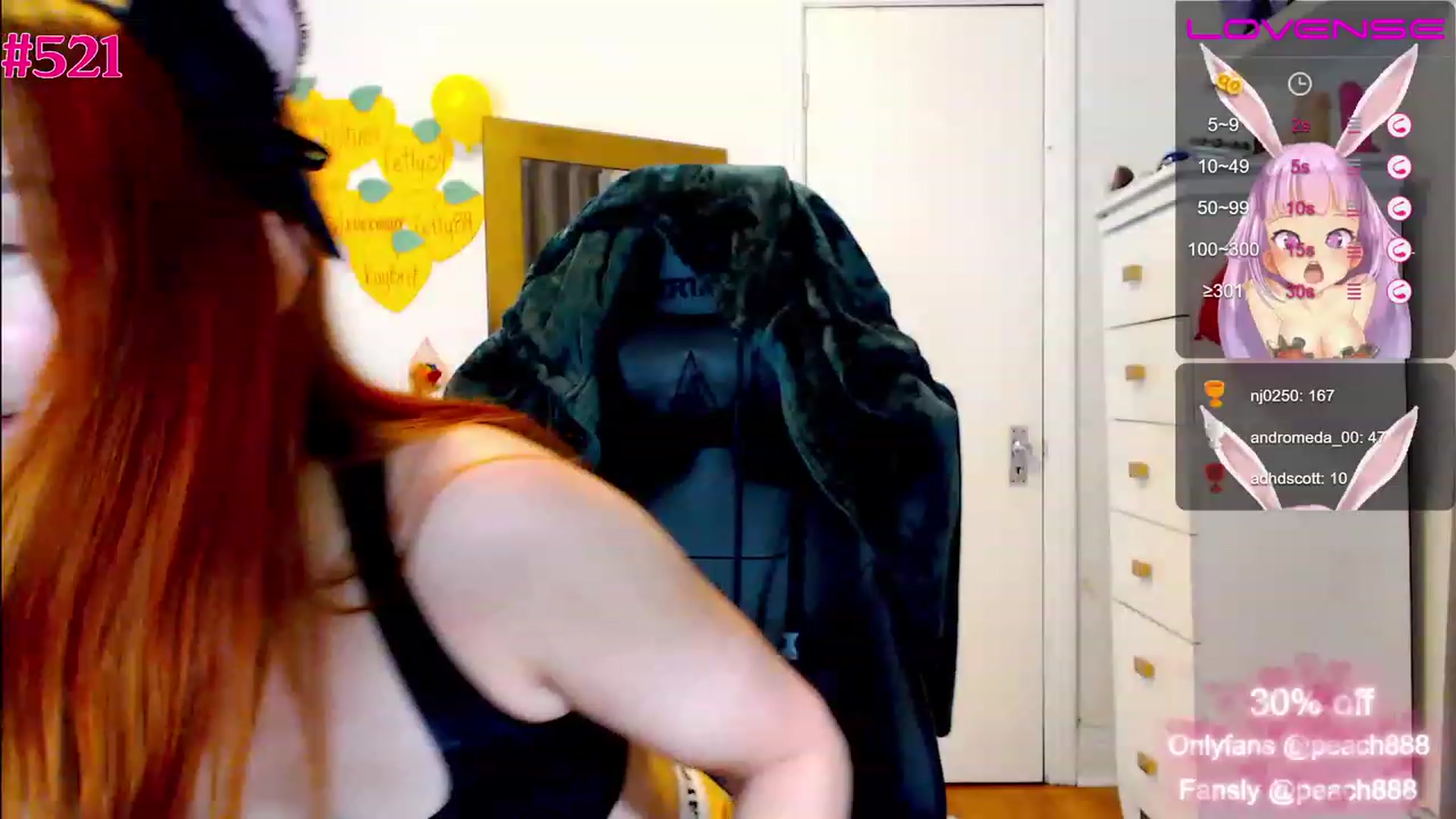 Gallery image thumbnail from Peach888's myfreecams stream on, 11/25/2022, 01:45 image 11 of 20