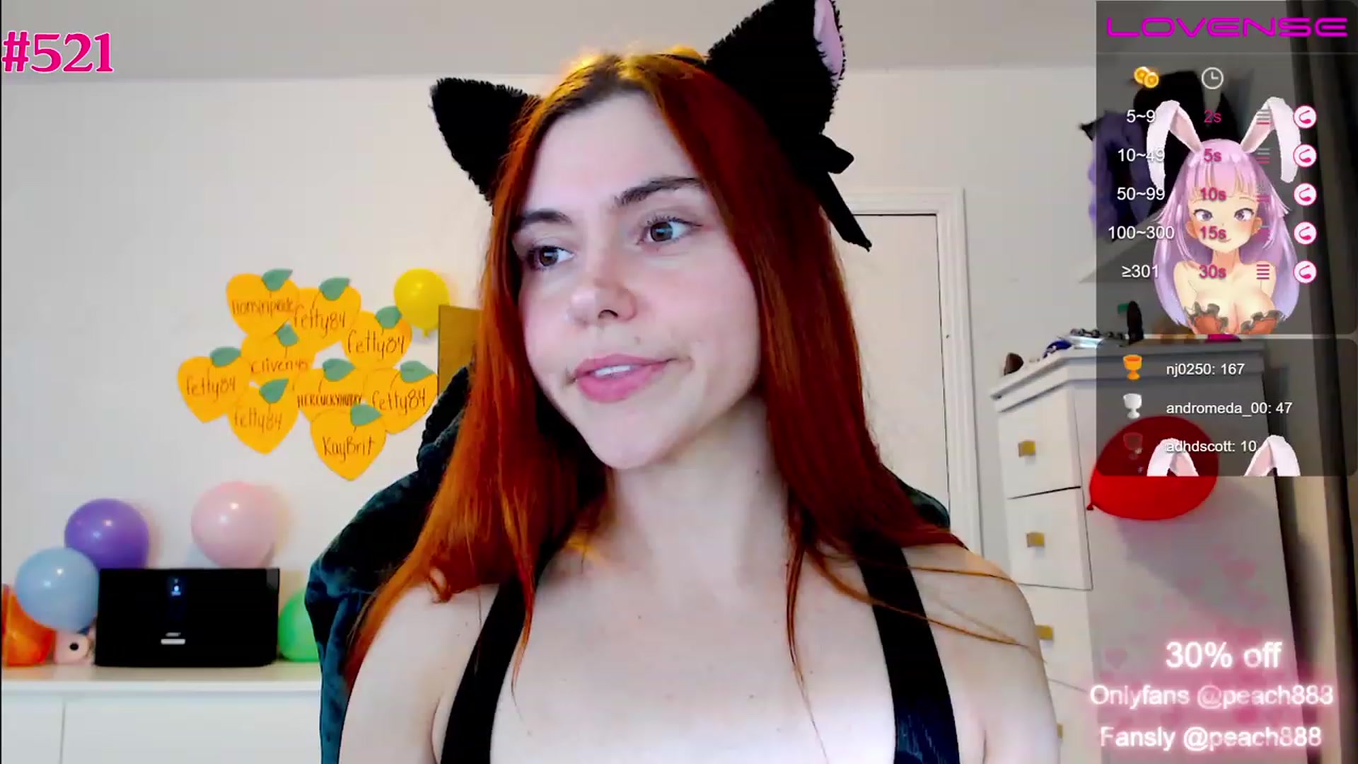 Gallery image thumbnail from Peach888's myfreecams stream on, 11/25/2022, 01:45 image 15 of 20