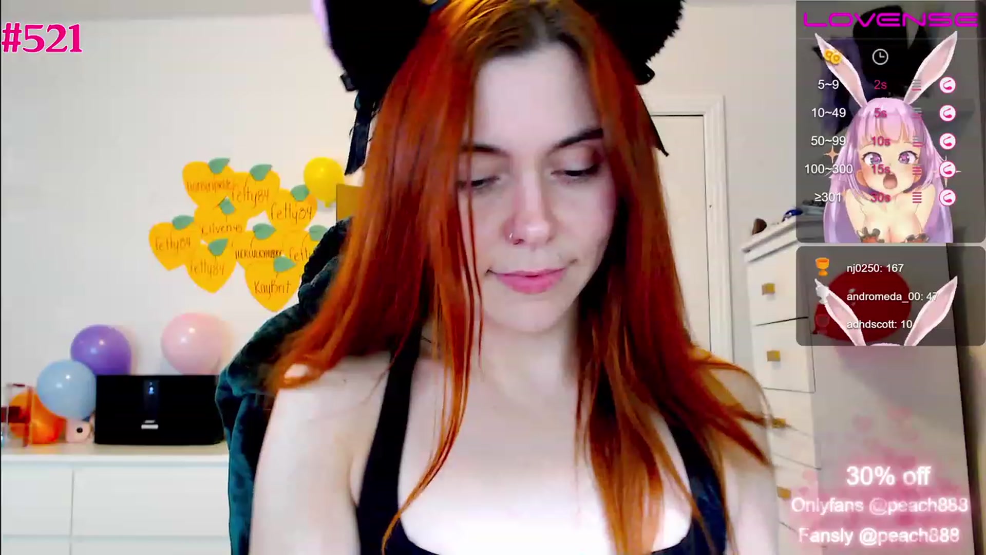 Gallery image thumbnail from Peach888's myfreecams stream on, 11/25/2022, 01:45 image 12 of 20