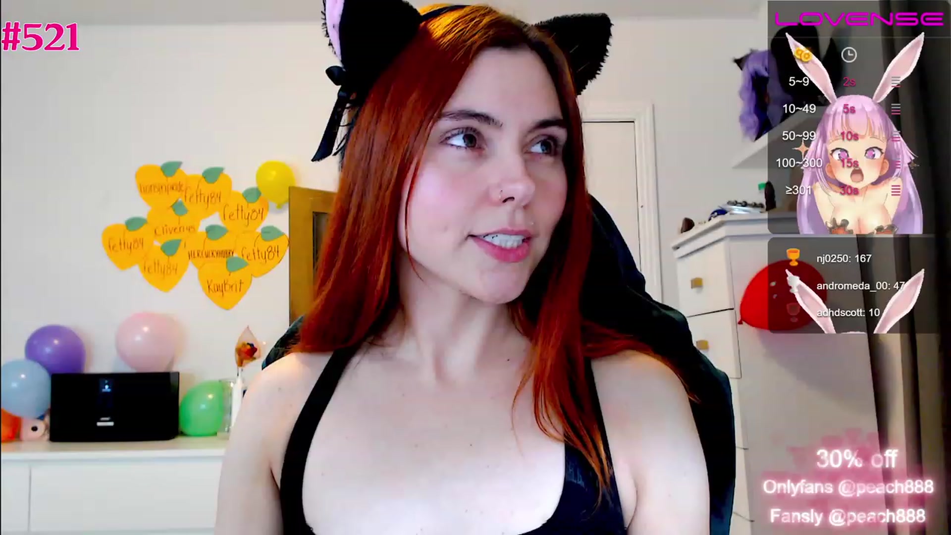Gallery image thumbnail from Peach888's myfreecams stream on, 11/25/2022, 01:45 image 20 of 20