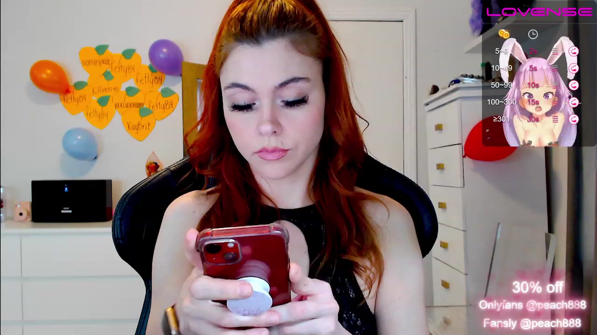 Gallery image thumbnail from Peach888's myfreecams stream on, 11/26/2022, 18:32 image 12 of 20