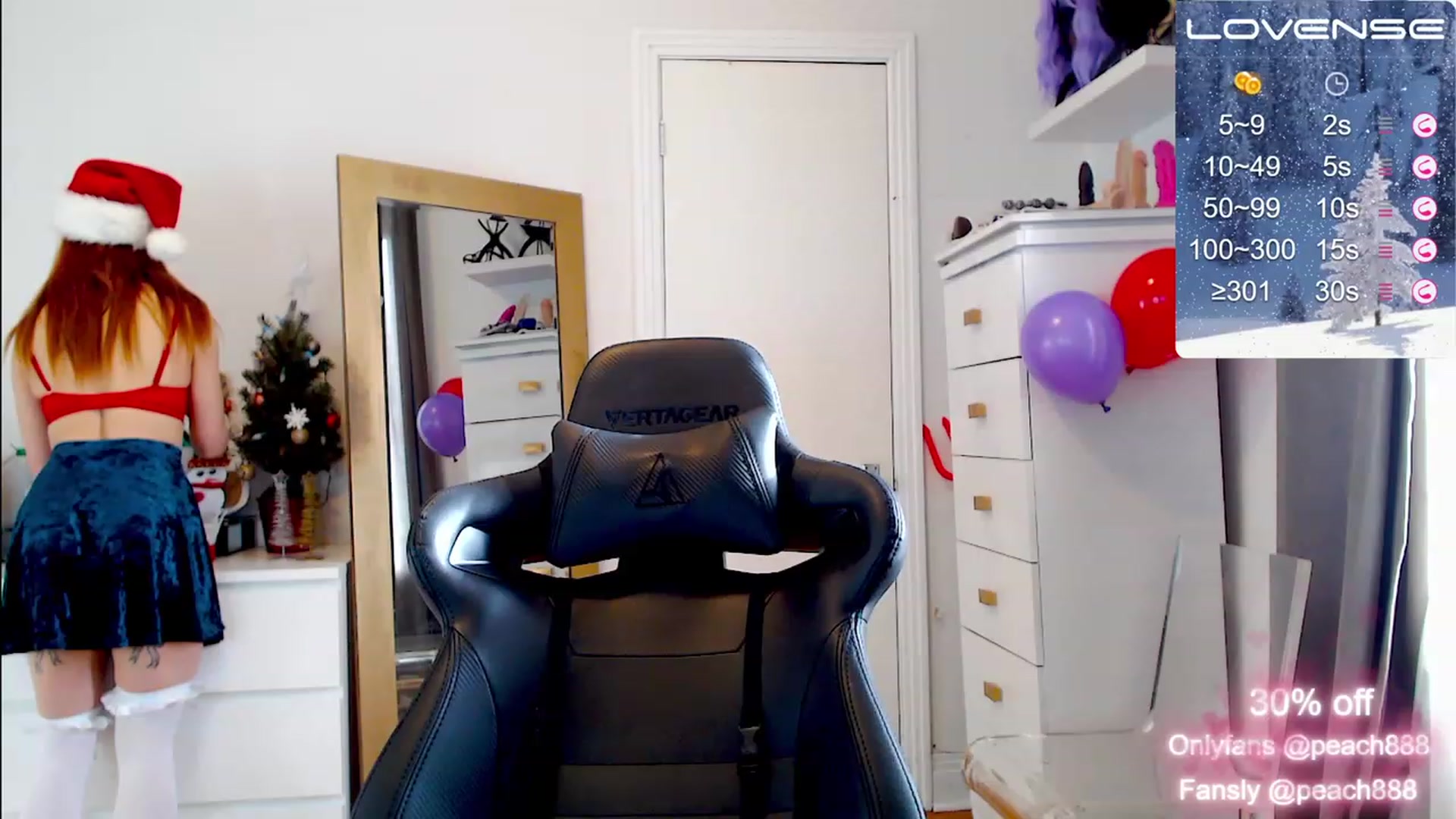 Gallery image thumbnail from Peach888's myfreecams stream on, 12/01/2022, 14:37 image 6 of 20